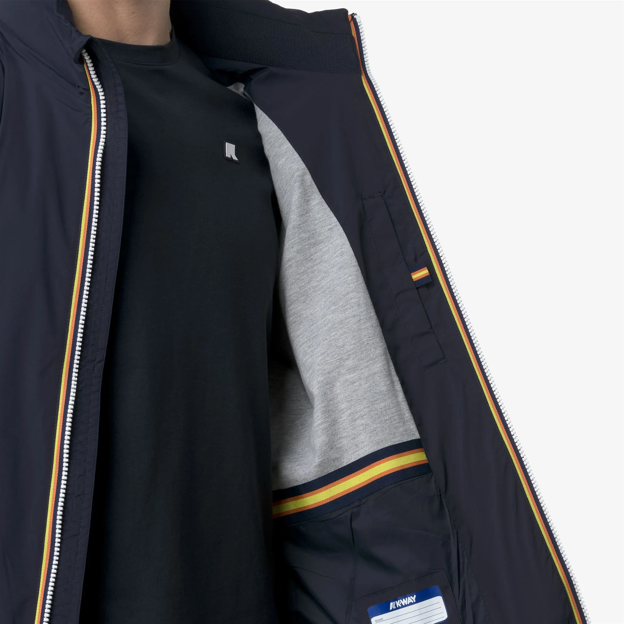 AMAURY STRETCH NYLON JERSEY - Jackets - Short - Man - BLUE DEPTH - Image 2
