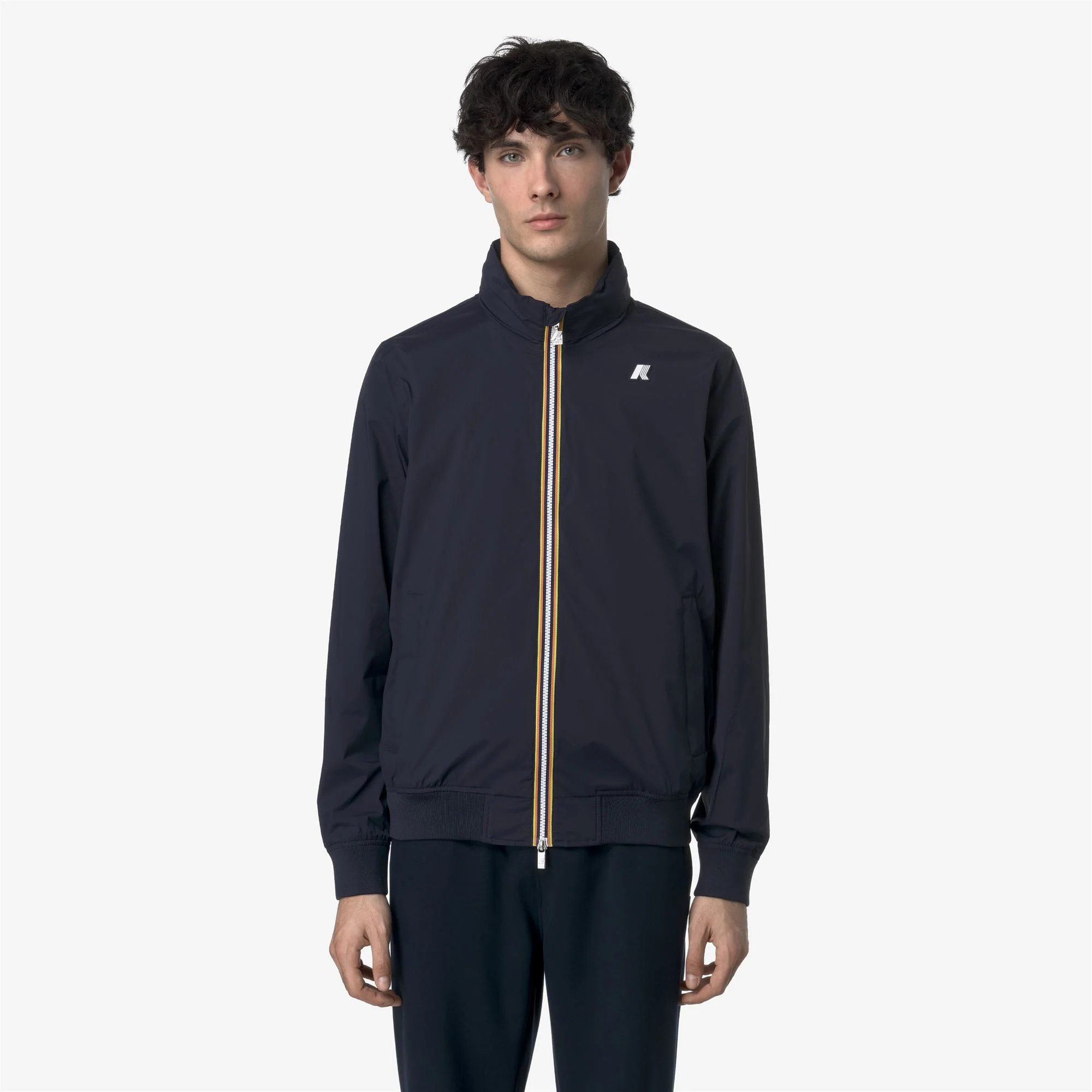 AMAURY STRETCH NYLON JERSEY - Jackets - Short - Man - BLUE DEPTH - Image 3