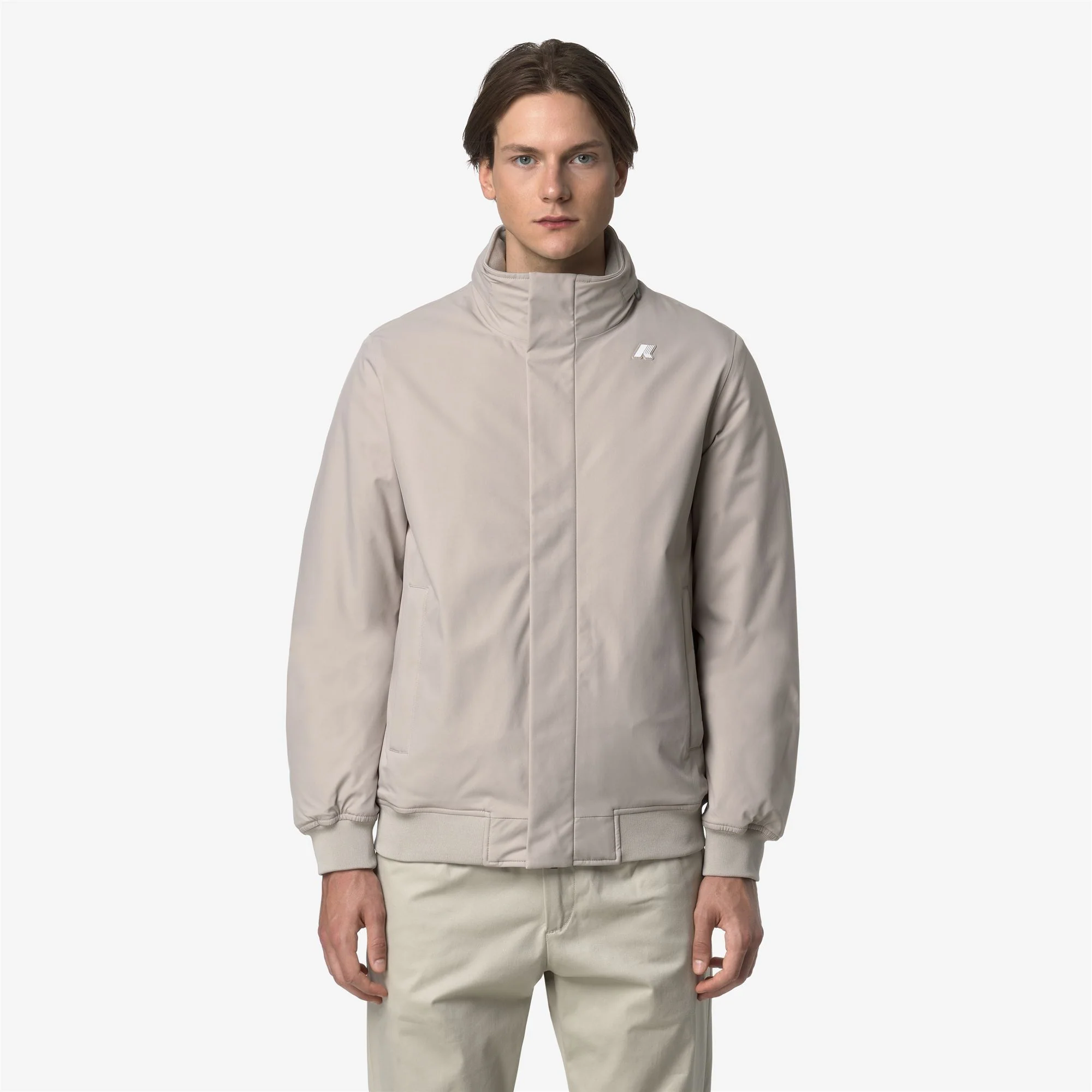 AMAURY TWILL MARMOTTA - Jackets - Short - Man - BEIGE CASHMERE-GREY GOAT - Image 3