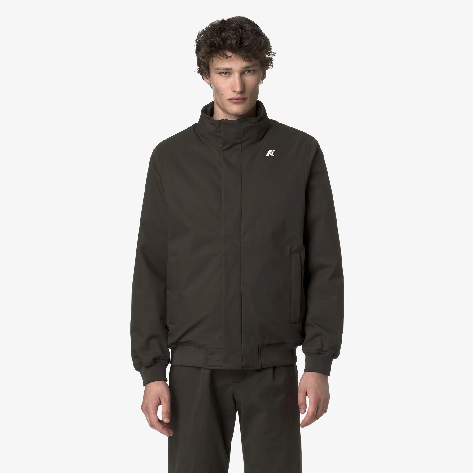AMAURY TWILL MARMOTTA - Jackets - Short - Man - BLACK OLIVE-BLUE AIRFORCE - Image 3