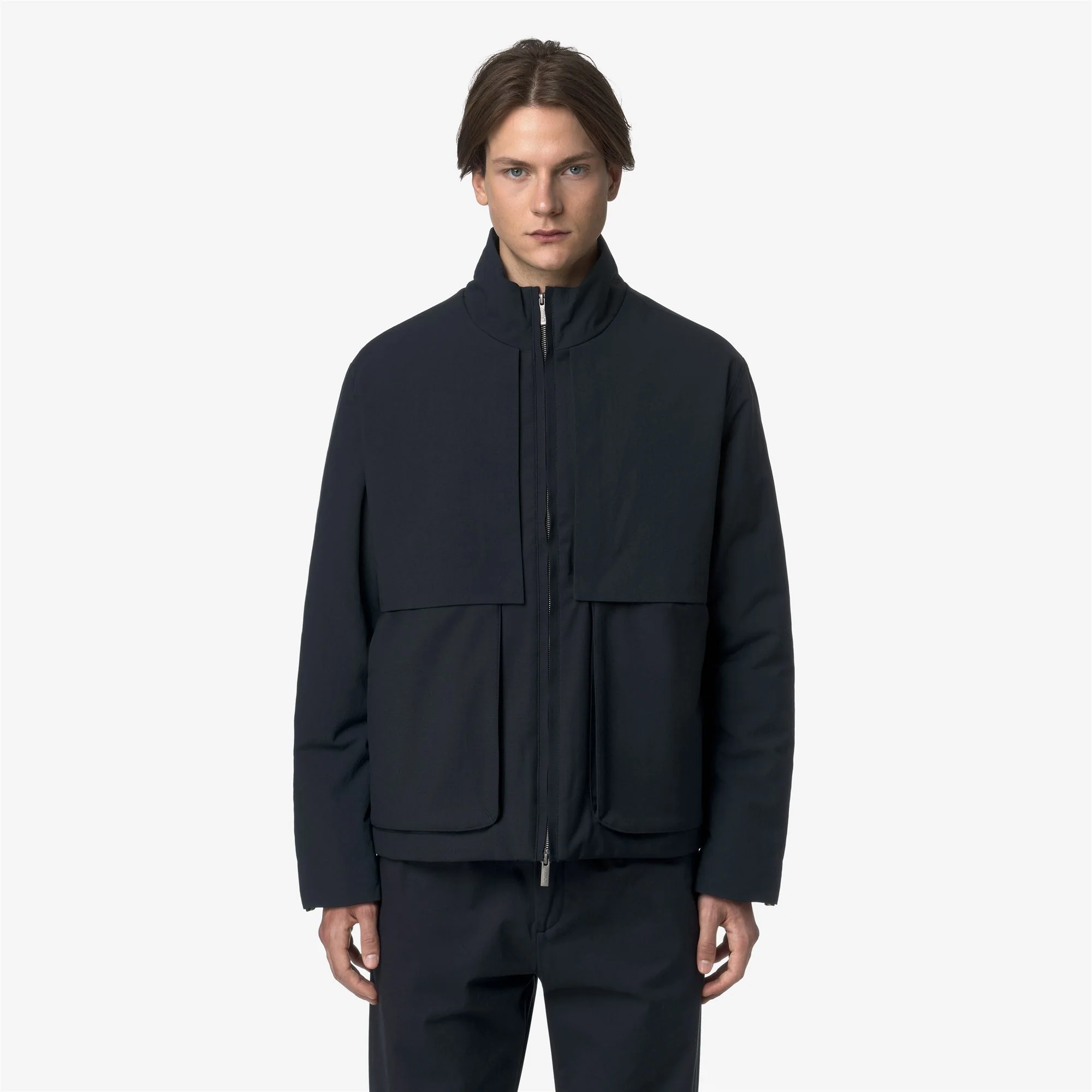 ANTHEO WOOL NYLON MIX - Jackets - Short - Man - BLUE DEPTH COMBO - Image 4