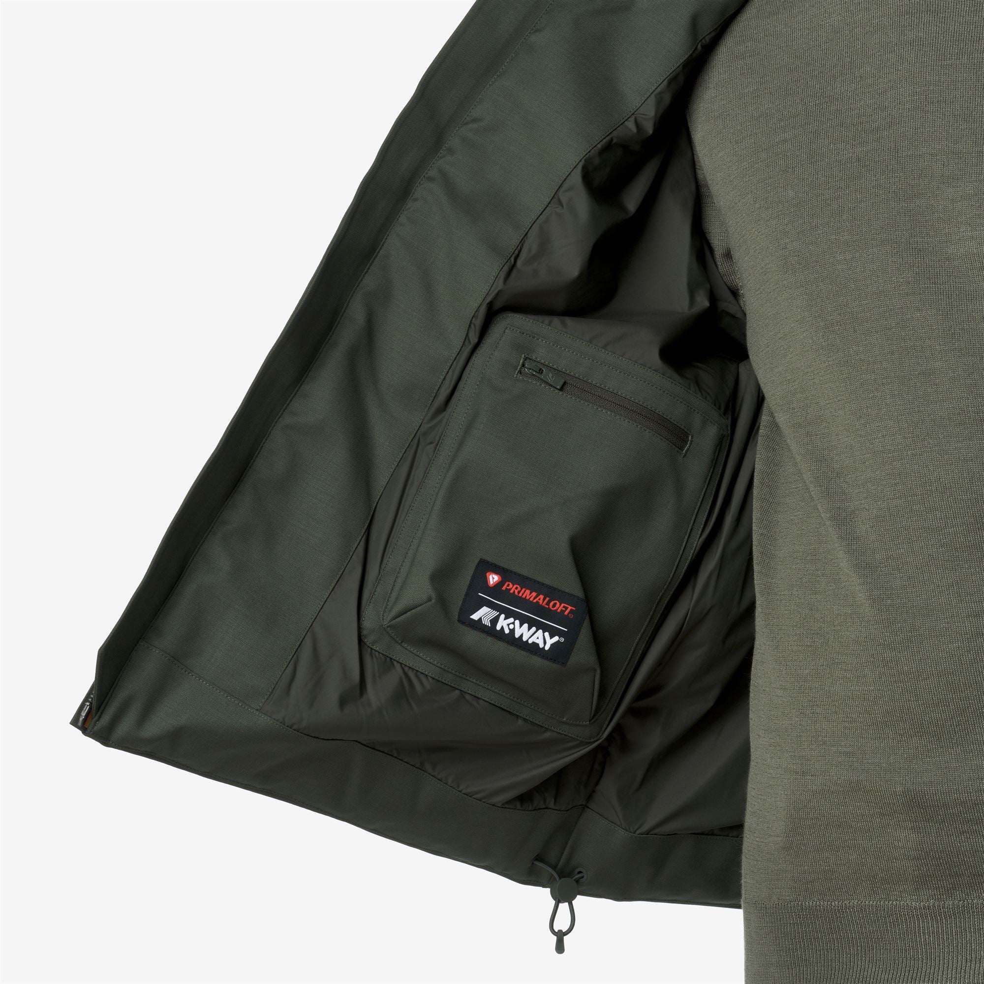 ANTHEO WOOL NYLON MIX - Jackets - Short - Man - GREEN BLACKISH COMBO - Image 3