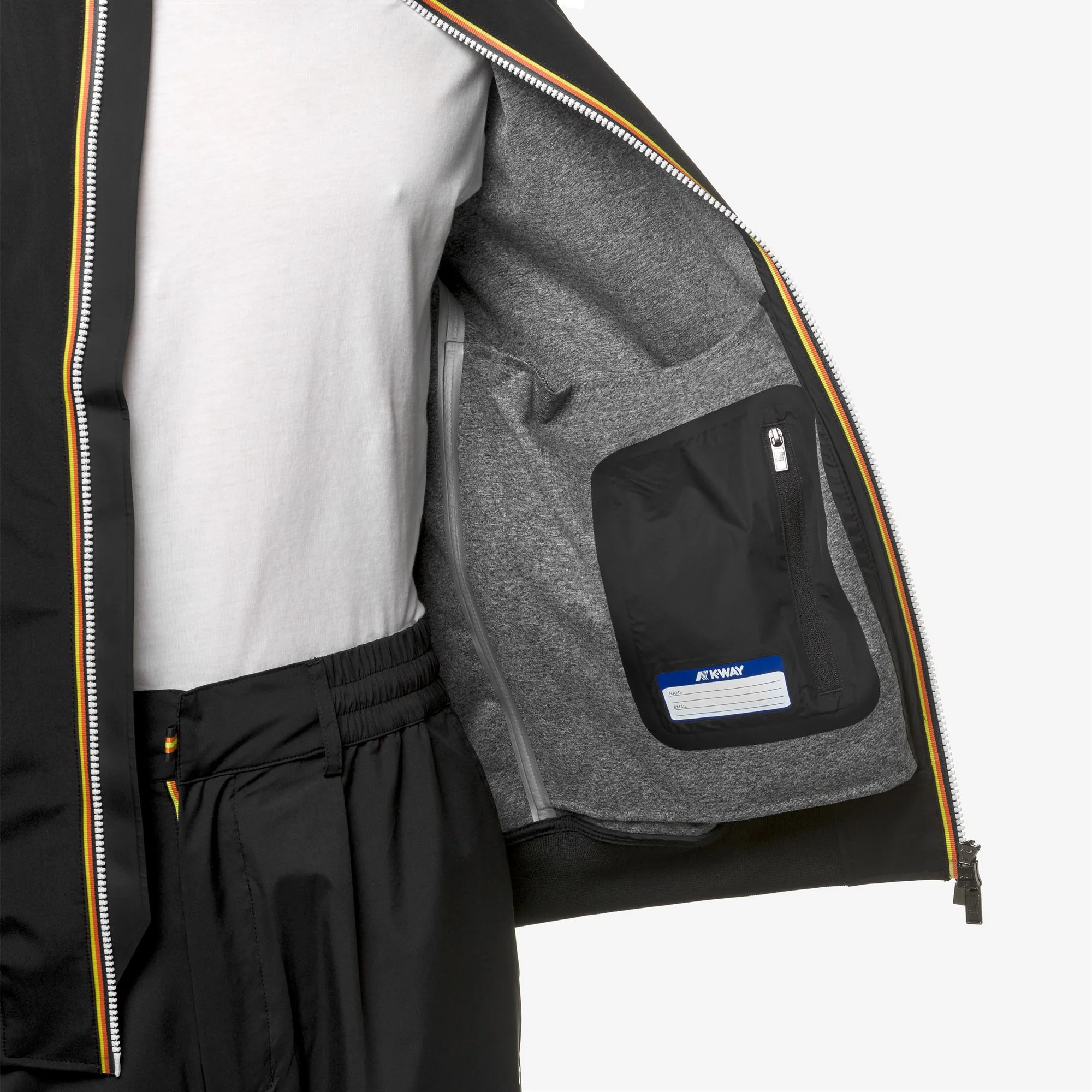ARSENE BONDED JERSEY - Jackets - Short - Man - BLACK PURE - Image 2