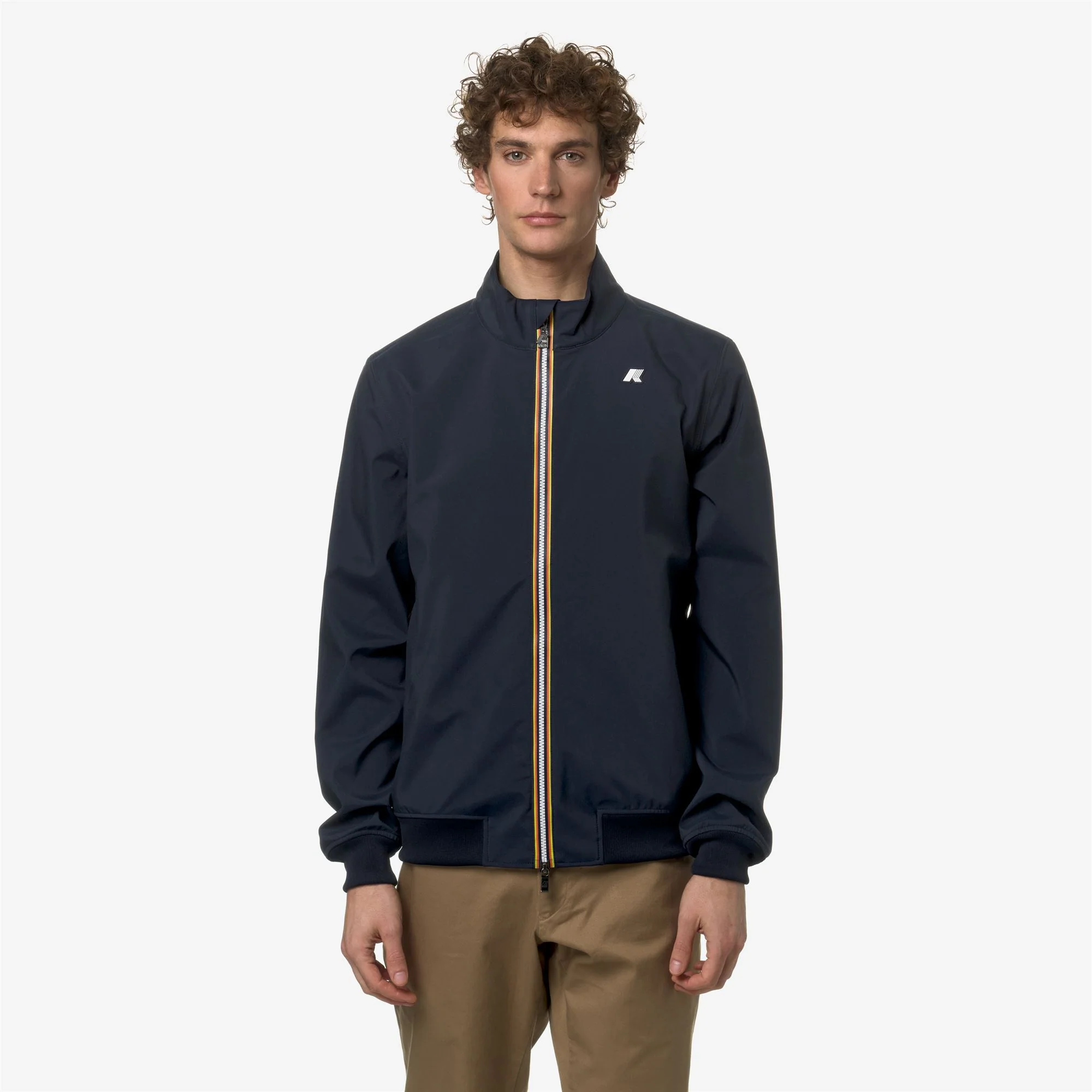 ARSENE BONDED JERSEY - Jackets - Short - Man - BLUE DEPTH - Image 3