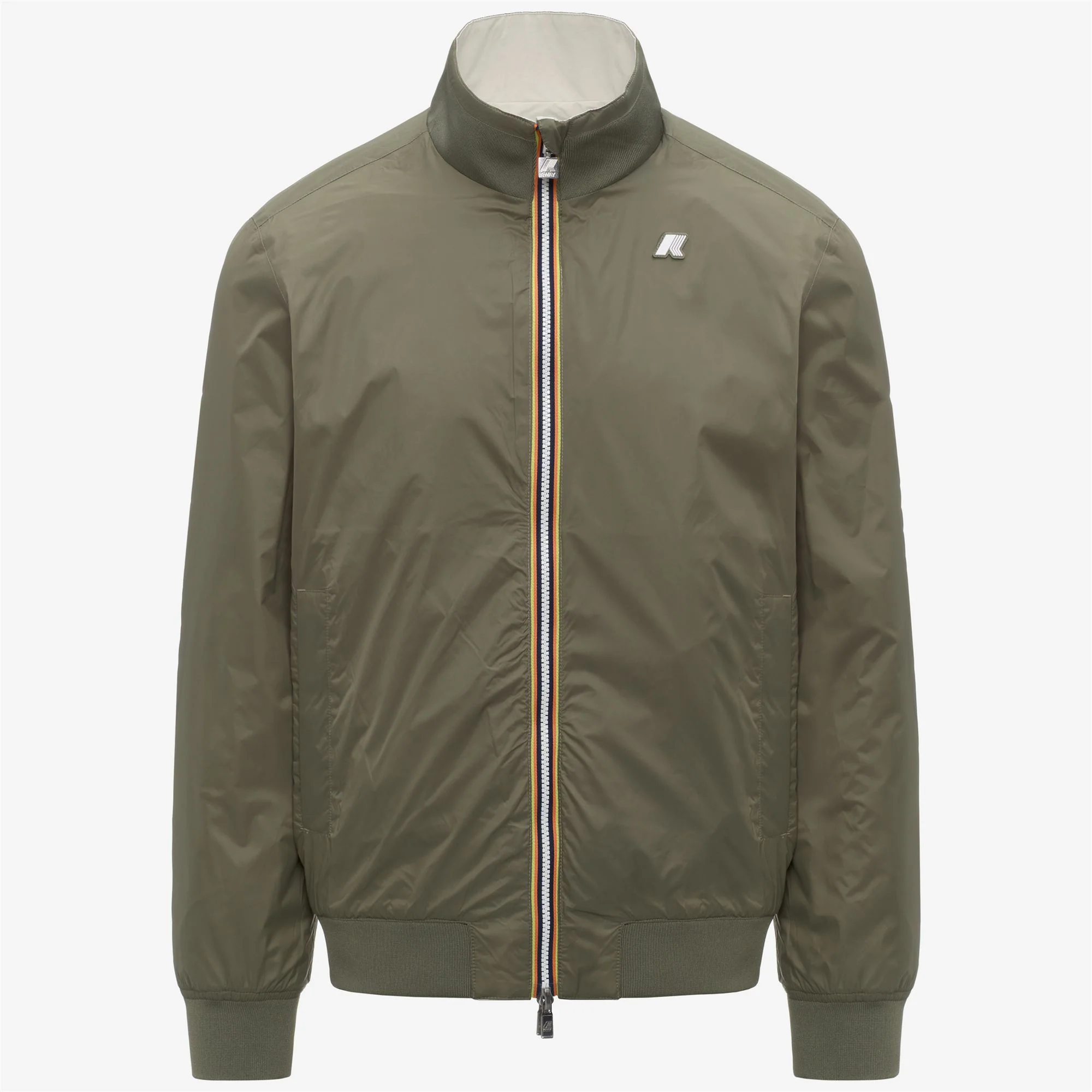 ARSENE COTTON REVERSIBLE - Jackets - Short - Man - BEIGE LT-GREEN LICHEN - Image 2