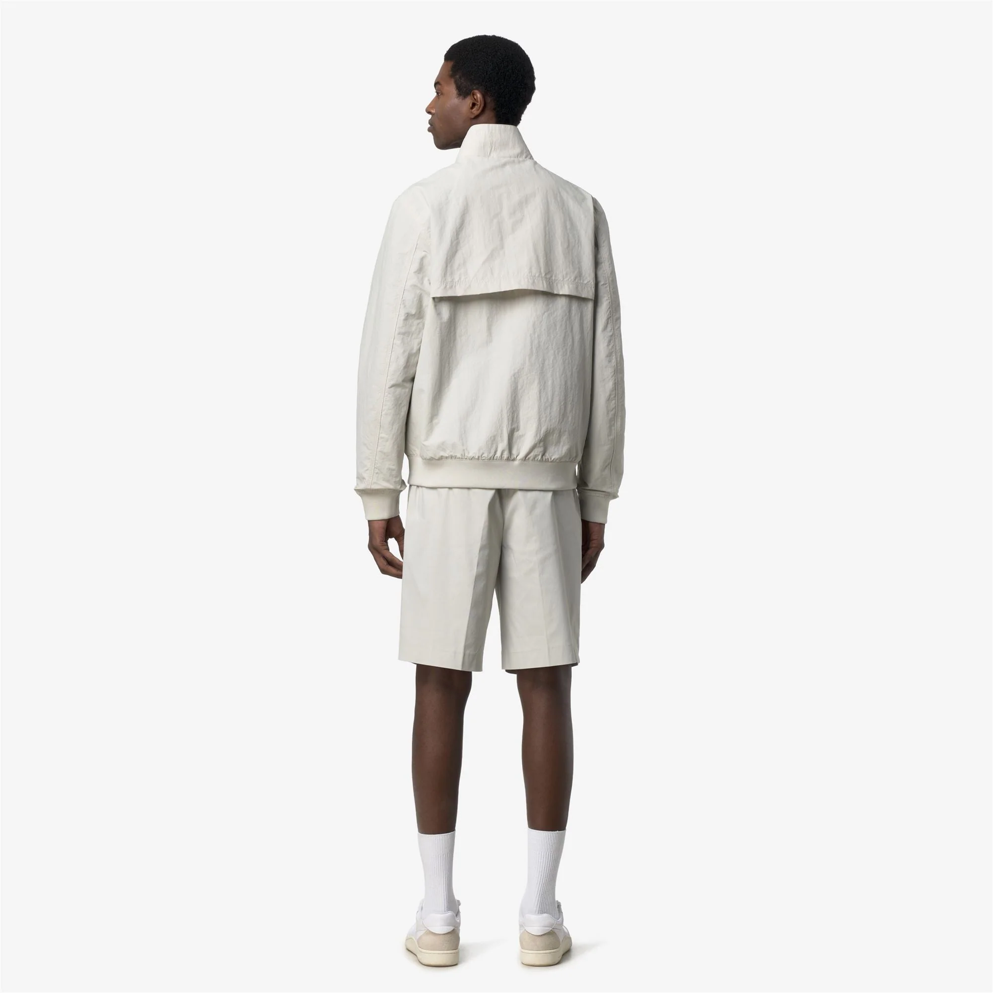 ARSENE COTTON REVERSIBLE - Jackets - Short - Man - BEIGE LT-GREEN LICHEN - Image 6