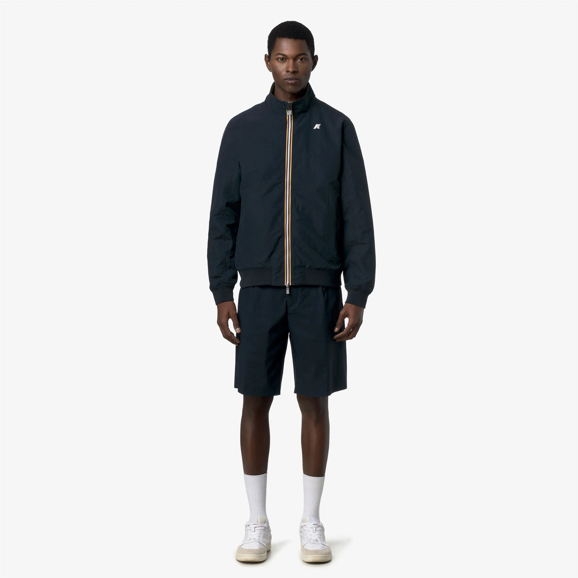 ARSENE COTTON REVERSIBLE - Jackets - Short - Man - BLUE DEPTH-GREEN LICHEN - Image 4