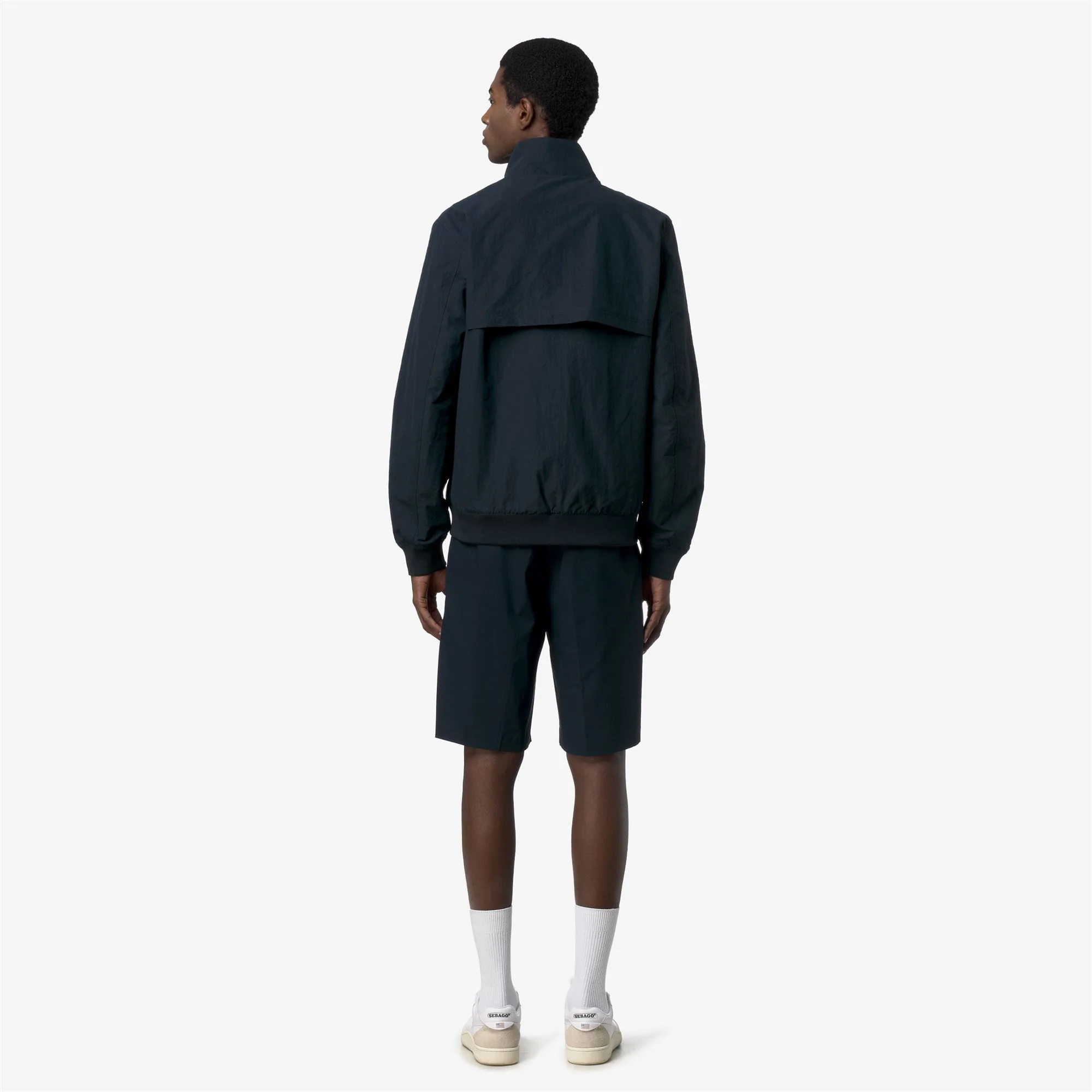 ARSENE COTTON REVERSIBLE - Jackets - Short - Man - BLUE DEPTH-GREEN LICHEN - Image 6