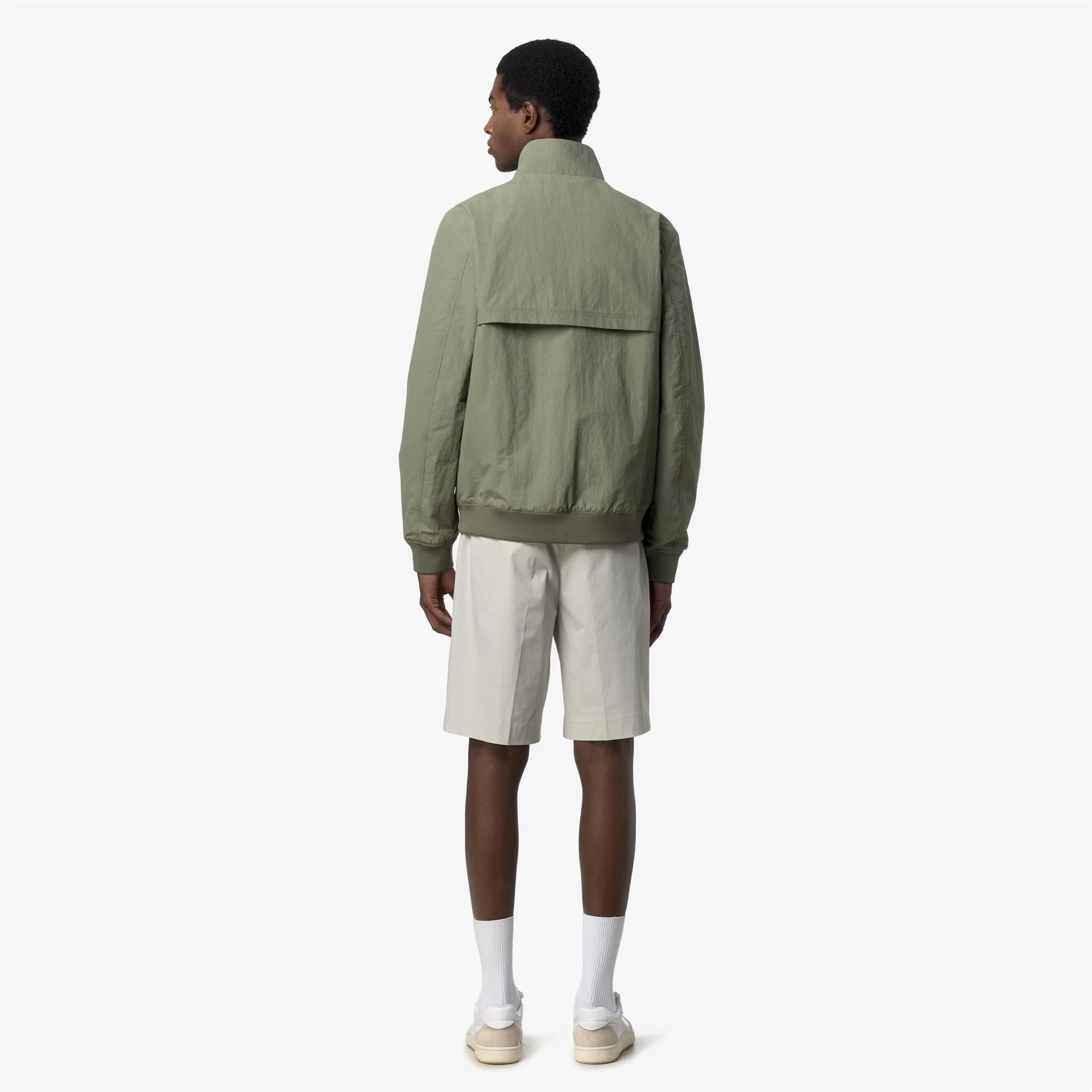 ARSENE COTTON REVERSIBLE - Jackets - Short - Man - GREEN LICHEN-BLUE INSIGNIA - Image 6