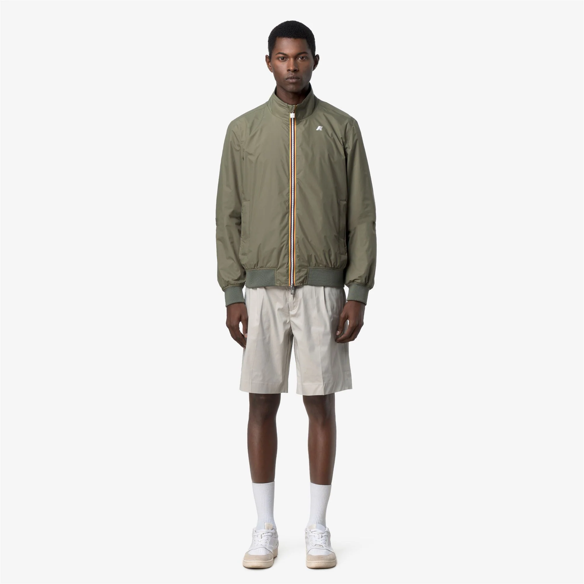 ARSENE PLUS.2 REVERSIBLE - Jackets - Short - Man - GREEN LICHEN-BLACK PURE - Image 4