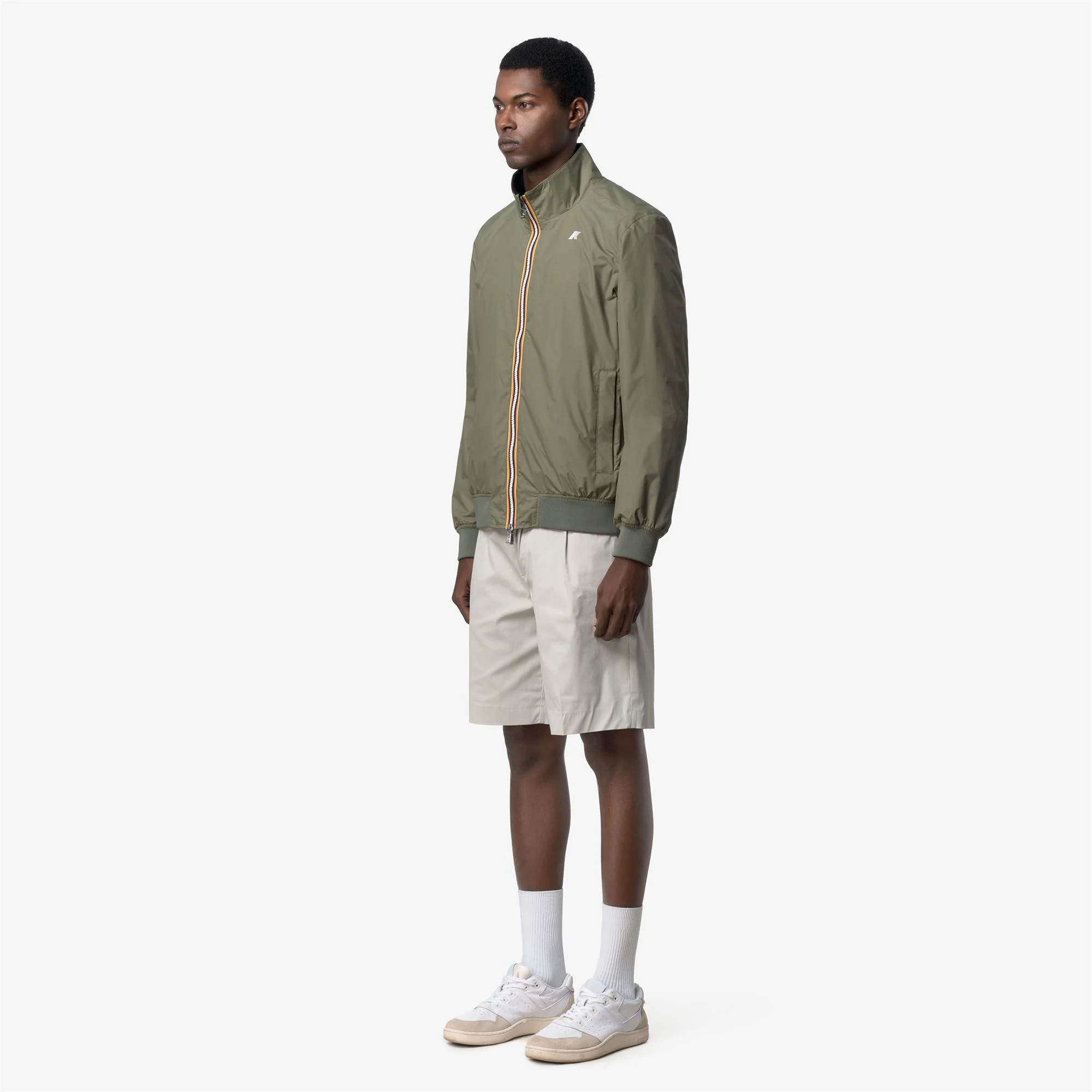 ARSENE PLUS.2 REVERSIBLE - Jackets - Short - Man - GREEN LICHEN-BLACK PURE - Image 5