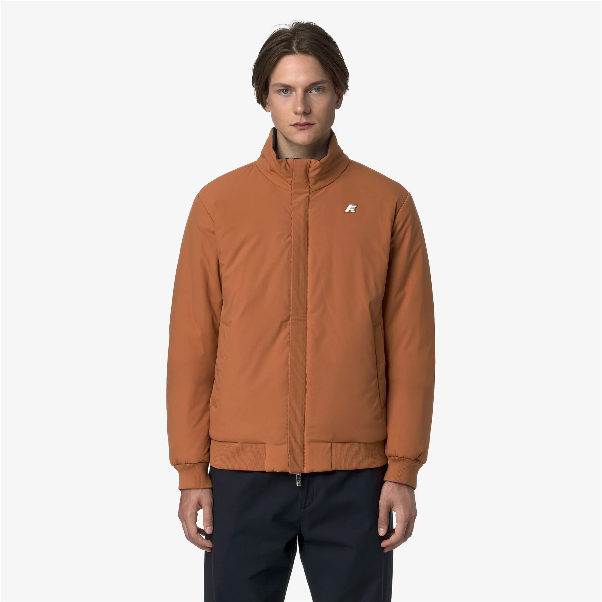 ARSENE ST WARM REVERSIBLE - Jackets - Short - Man - BLUE DEPTH-ORANGE ADOBE - Image 3