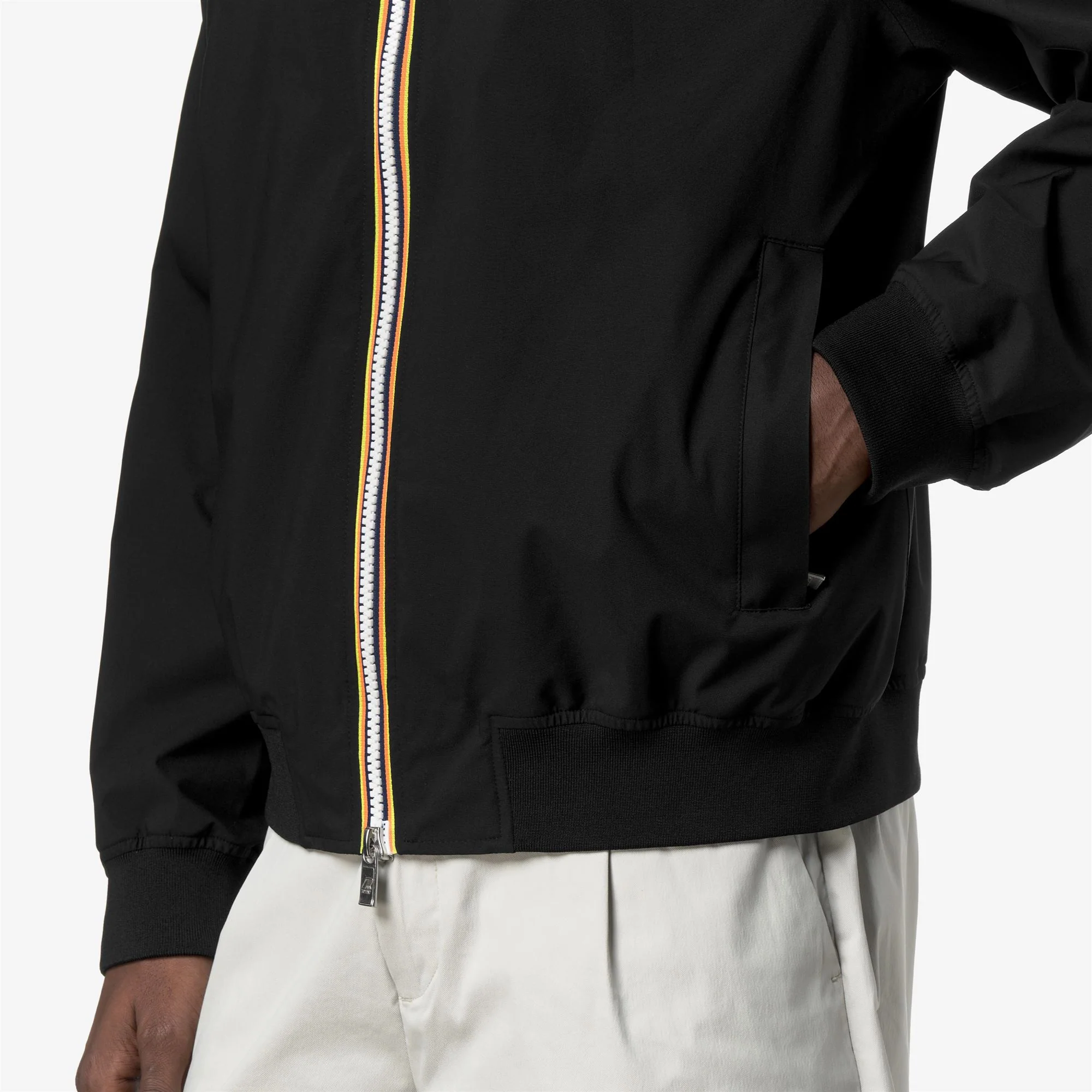 ARSENE STRETCH DOT - Jackets - Short - Man - BLACK PURE - Image 2