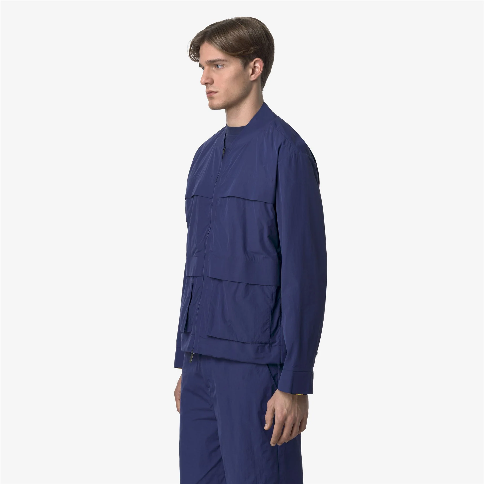 BARION COTTON LIKE - Jackets - Short - Man - BLUE DEEP COBALT - Image 4