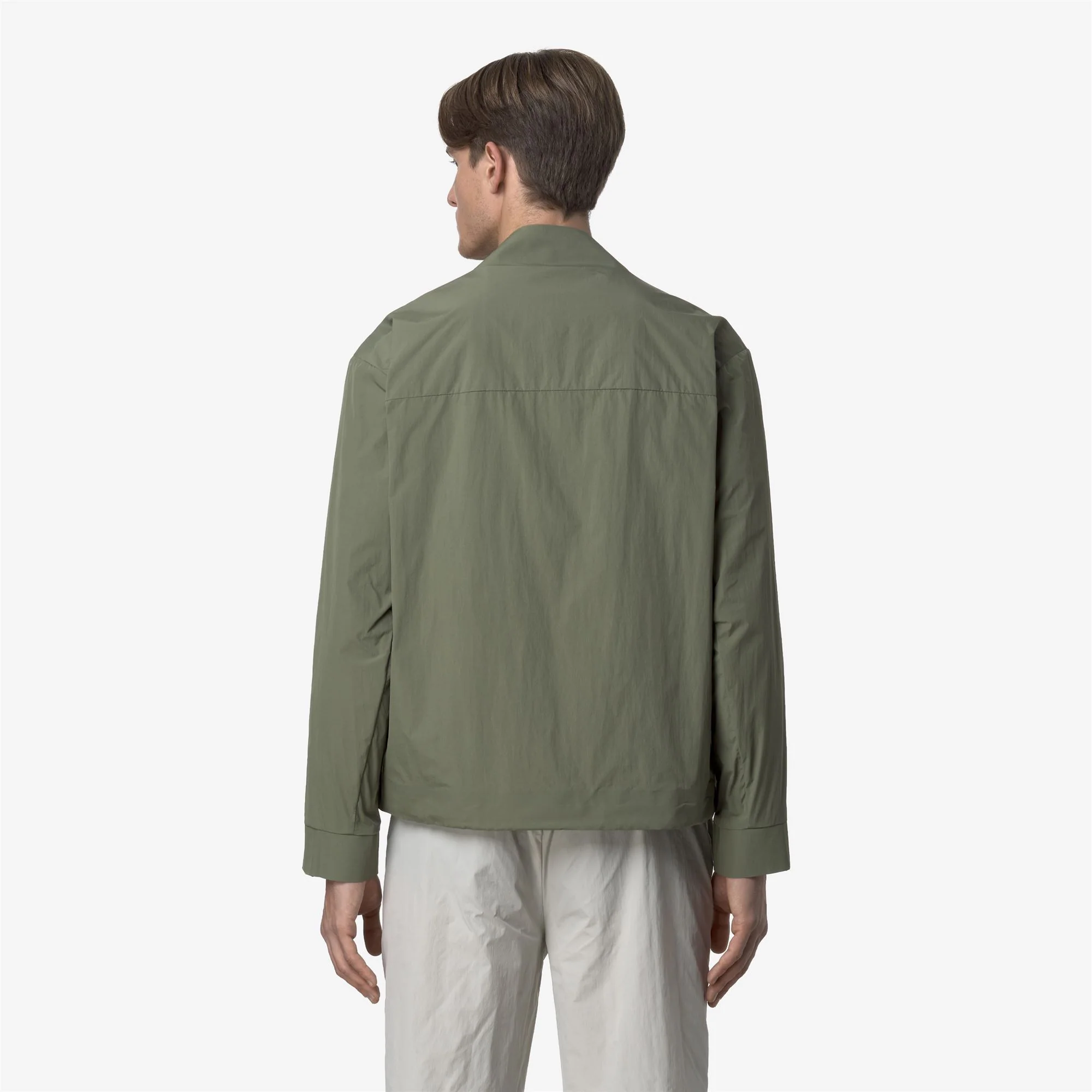 BARION COTTON LIKE - Jackets - Short - Man - GREEN LICHEN - Image 5
