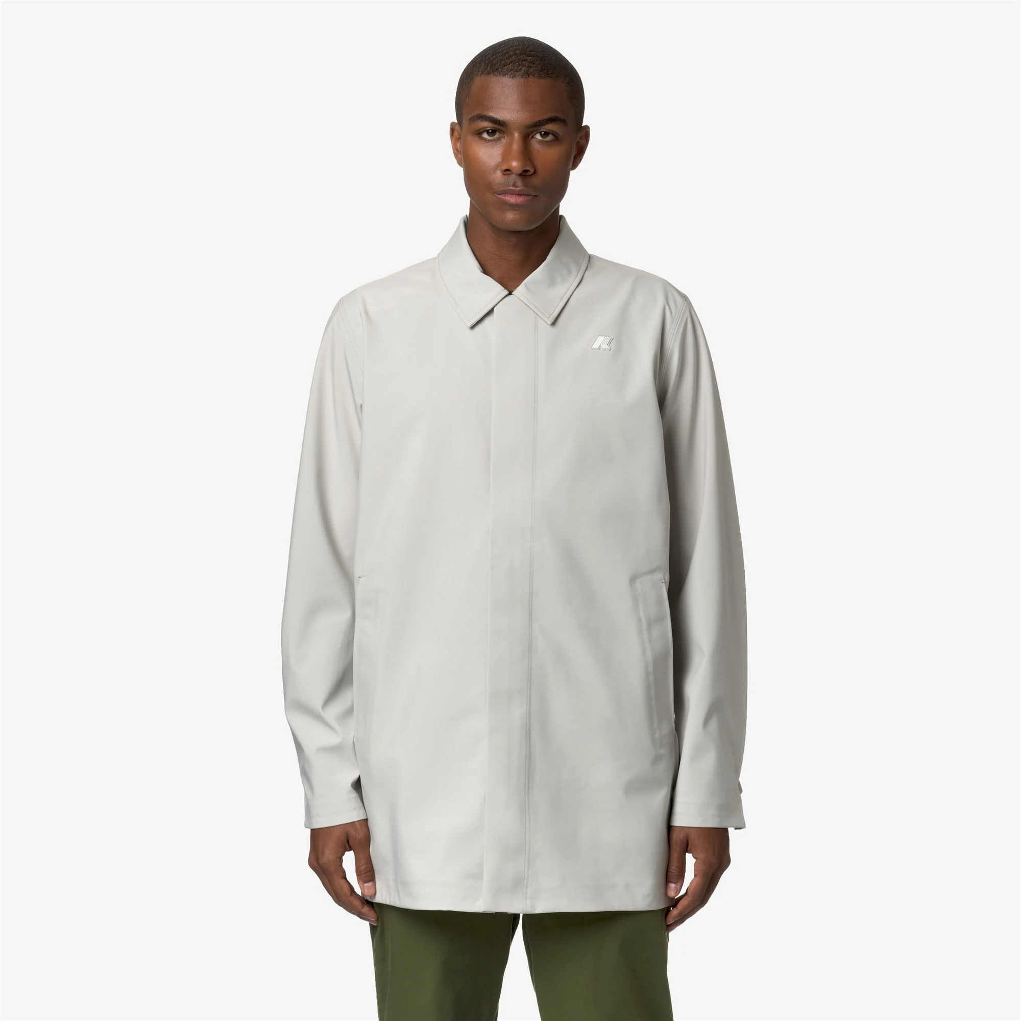 BENNY BONDED JERSEY - Jackets - 3/4 LENGTH - Man - BEIGE LT - Image 3