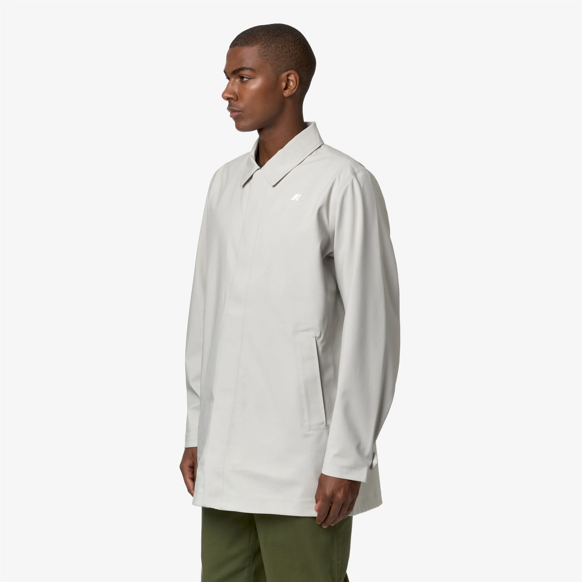 BENNY BONDED JERSEY - Jackets - 3/4 LENGTH - Man - BEIGE LT - Image 4