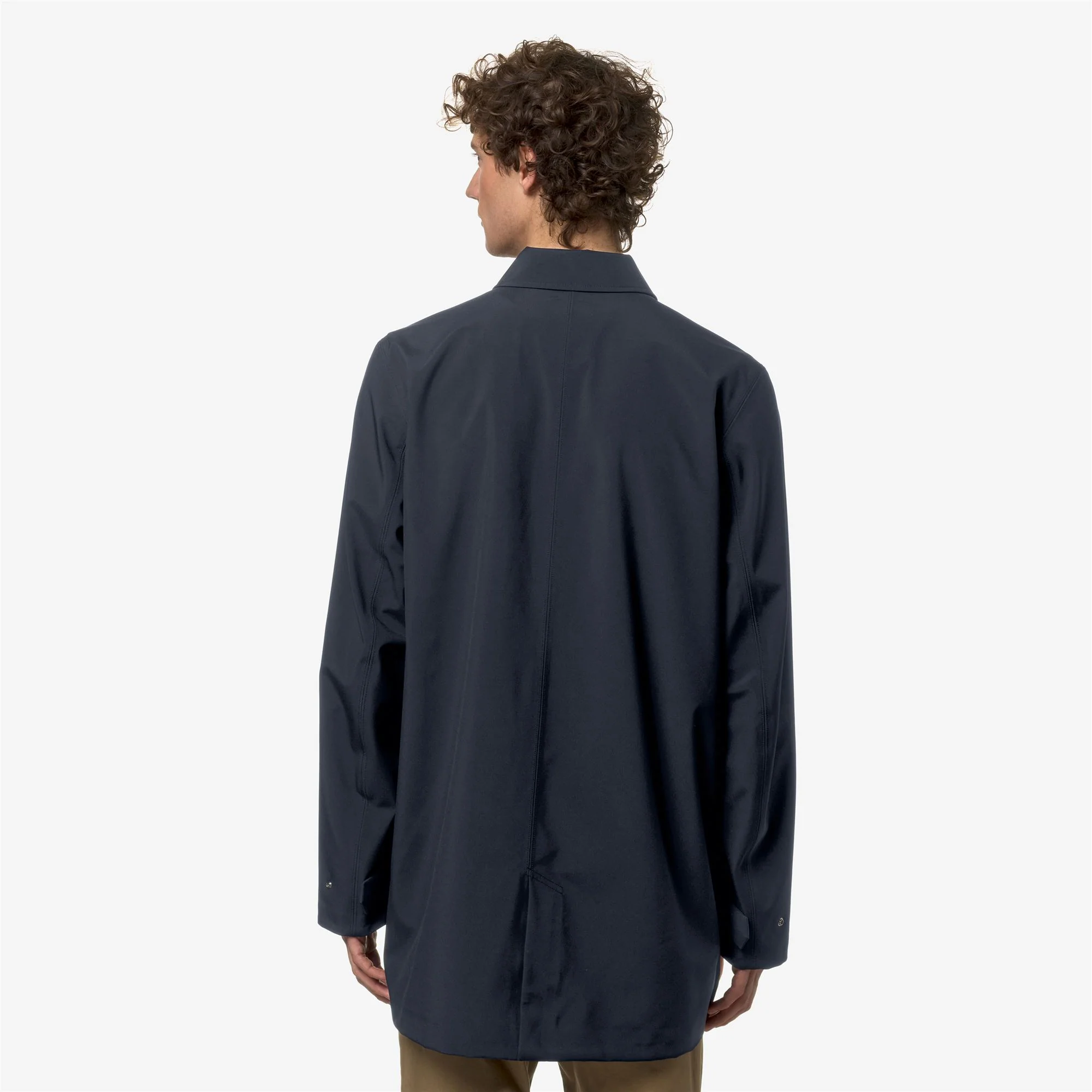 BENNY BONDED JERSEY - Jackets - 3/4 LENGTH - Man - BLUE DEPTH - Image 5