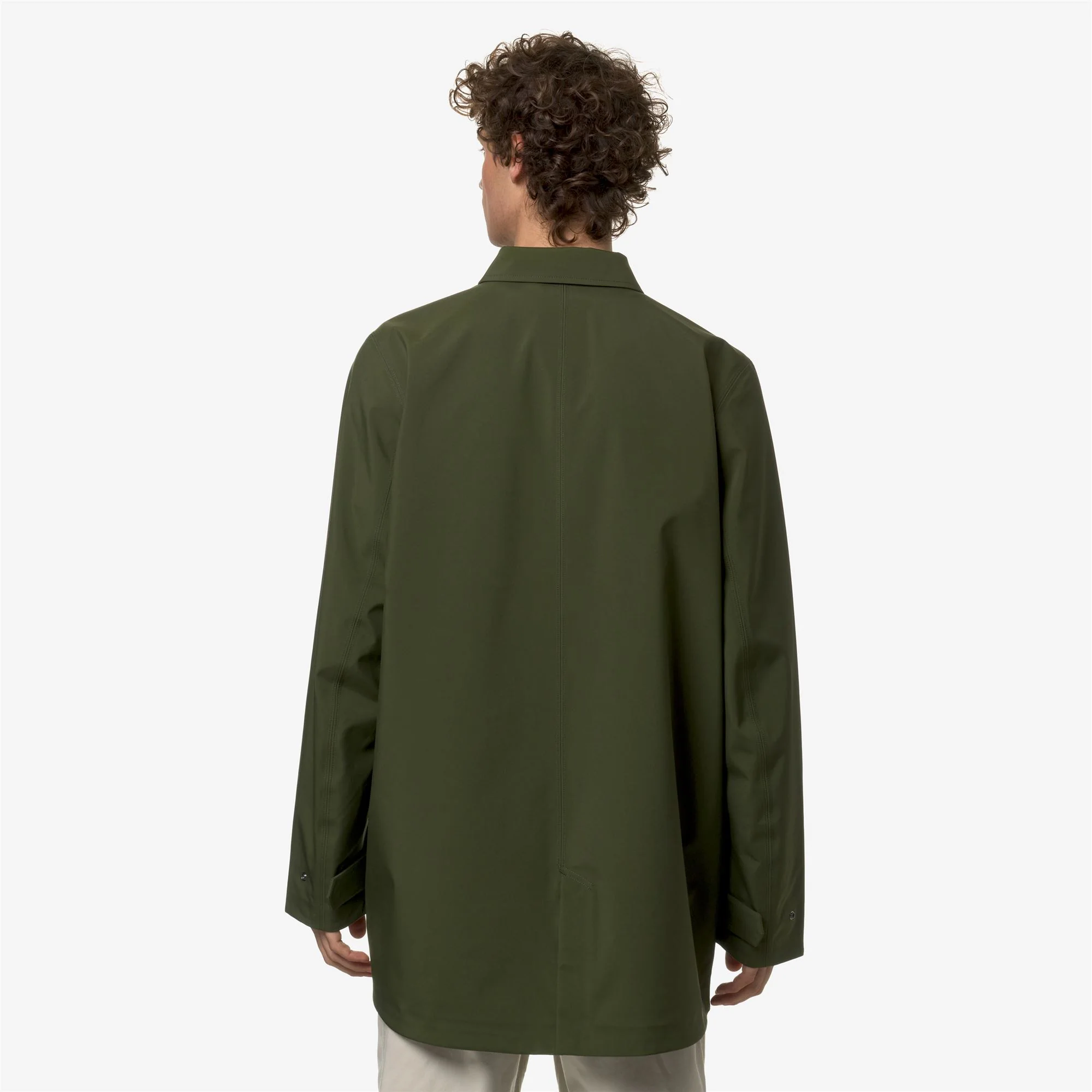 BENNY BONDED JERSEY - Jackets - 3/4 LENGTH - Man - GREEN CYPRESS - Image 5