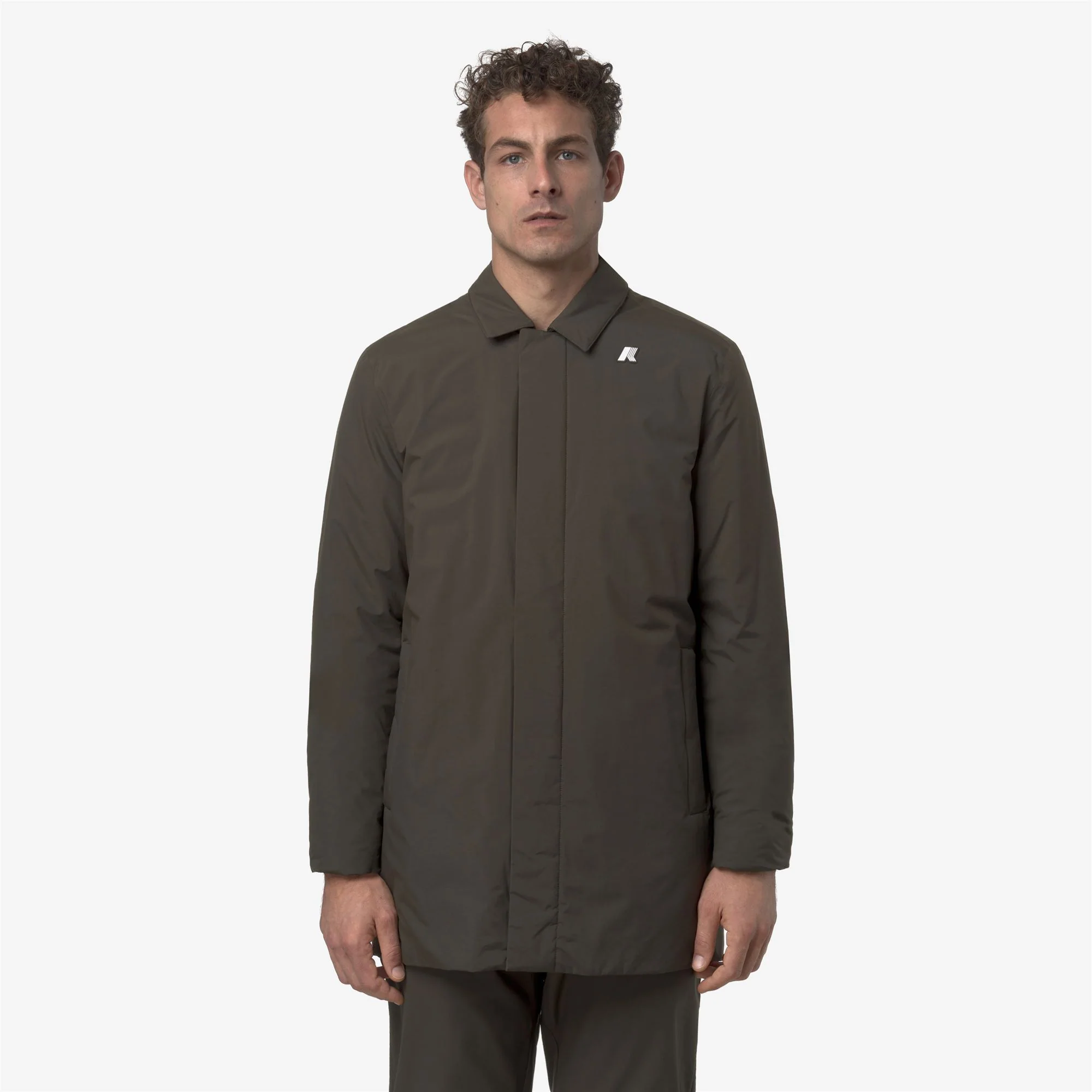 BENNY WARM OTTOMAN - Jackets - Mid - Man - BLACK OLIVE - Image 3