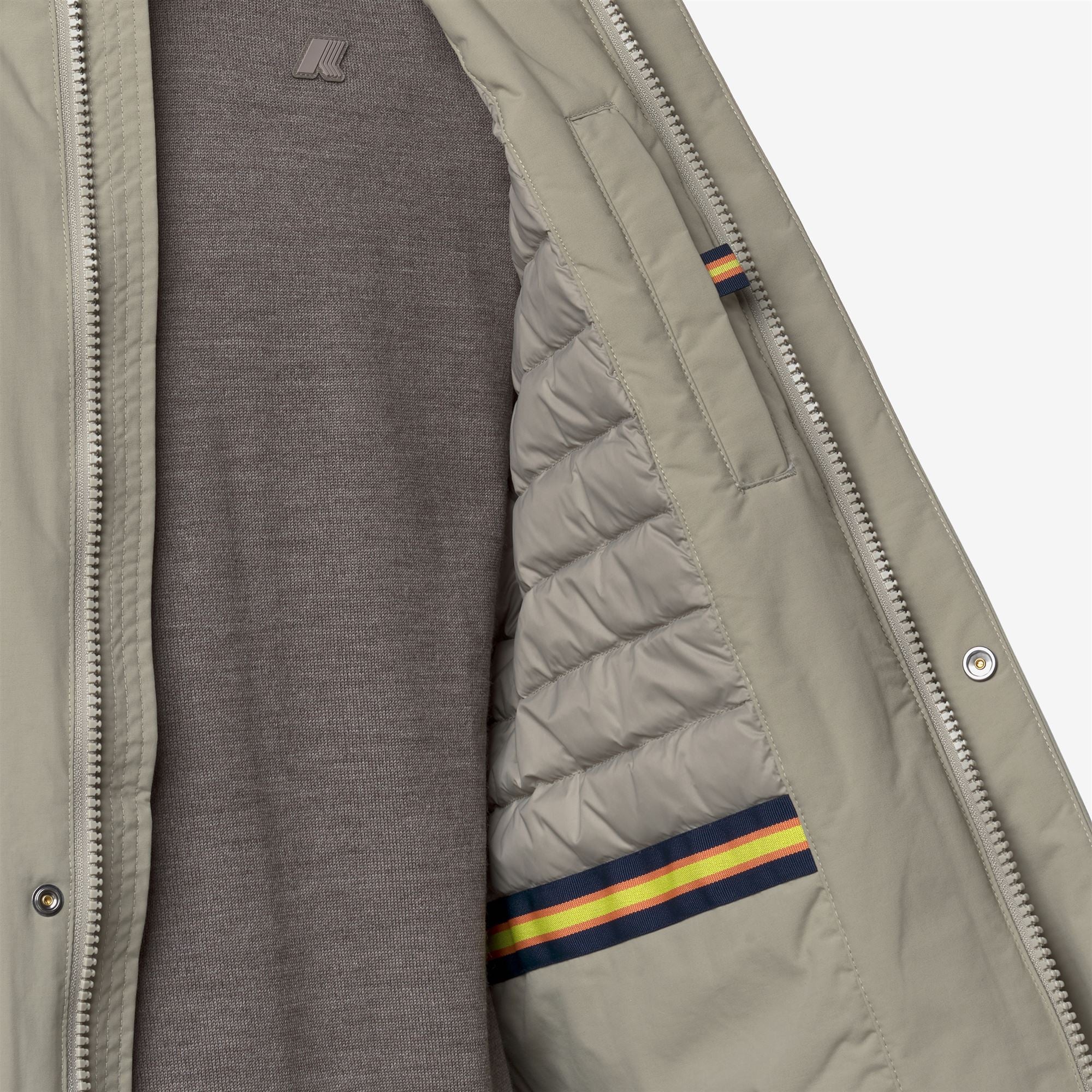 BENNY WARM OTTOMAN - Jackets - Mid - Man - GREEN OAK - Image 2