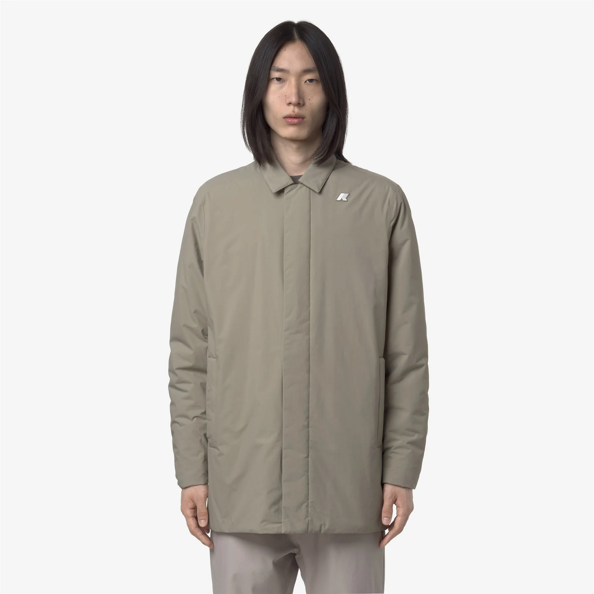 BENNY WARM OTTOMAN - Jackets - Mid - Man - GREEN OAK - Image 3