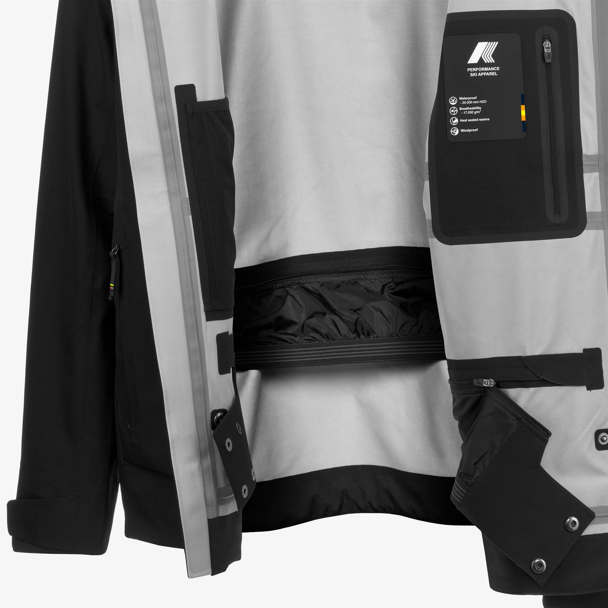 BOZEL 3 LAYERS - SHELL JACKET - Jackets - Mid - Man - BLACK PURE - Image 2