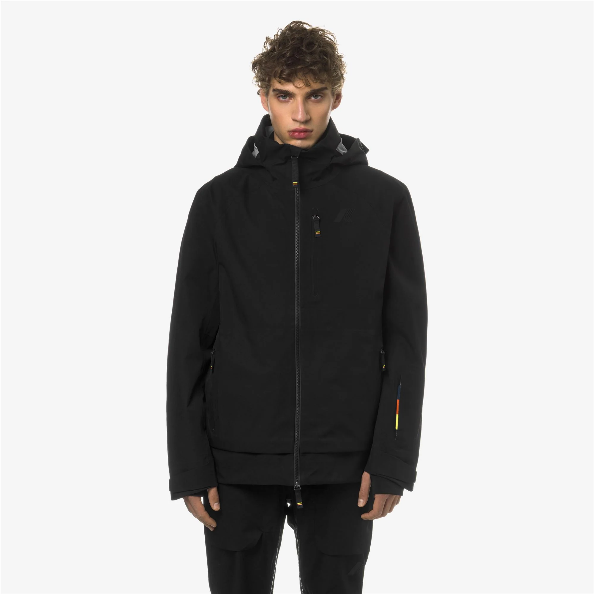 BOZEL 3 LAYERS - SHELL JACKET - Jackets - Mid - Man - BLACK PURE - Image 5