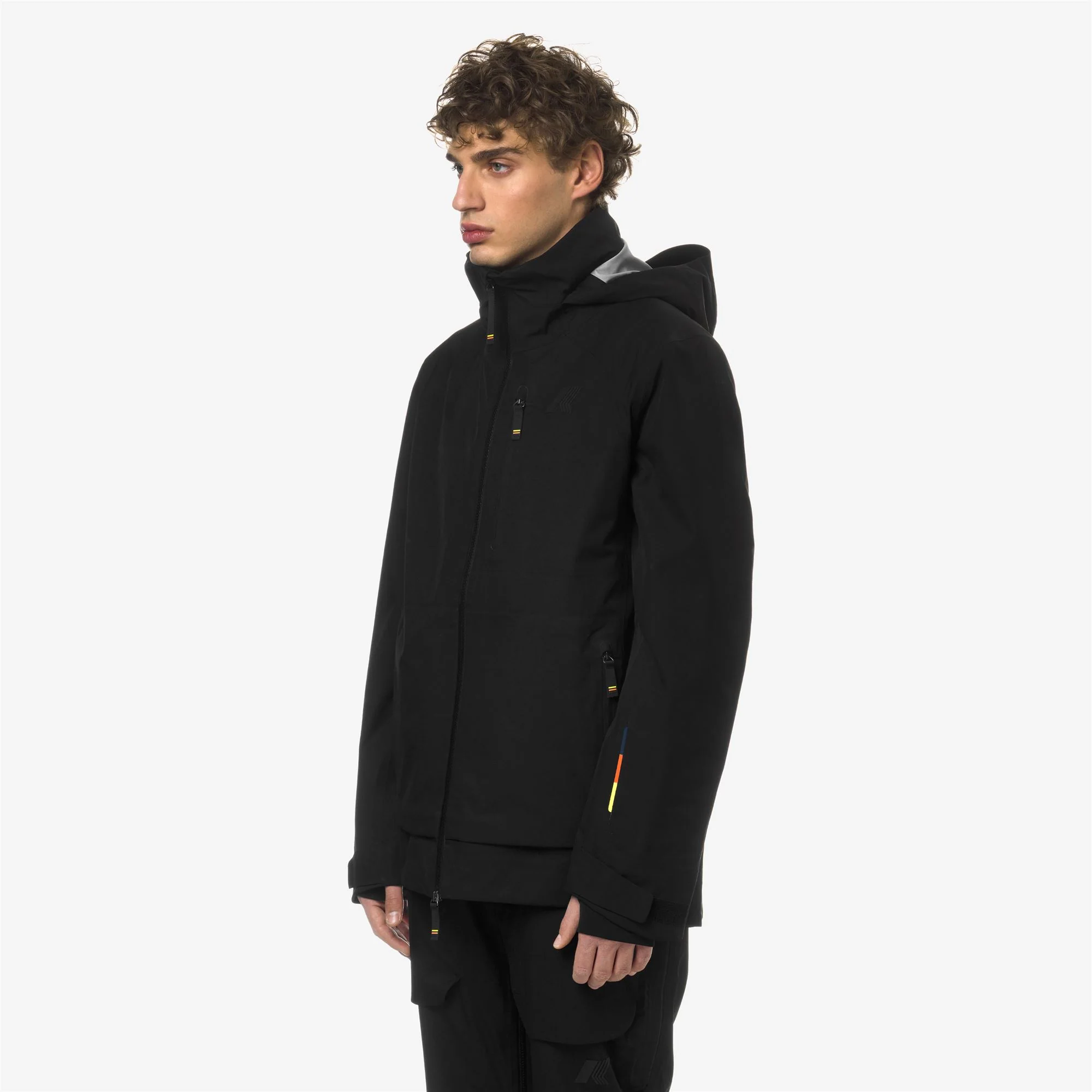 BOZEL 3 LAYERS - SHELL JACKET - Jackets - Mid - Man - BLACK PURE - Image 6