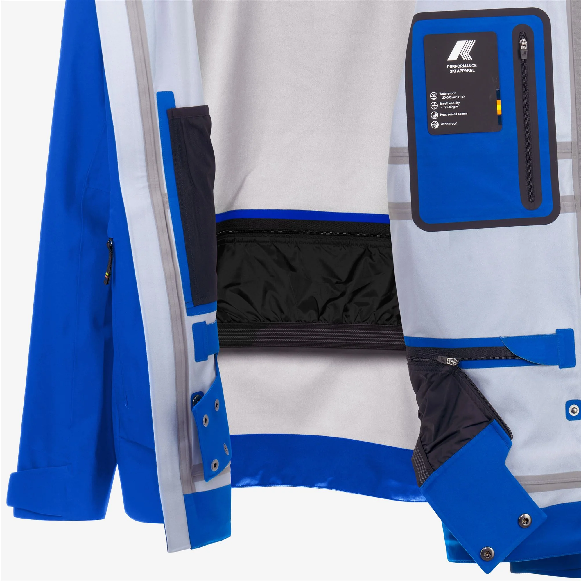 BOZEL 3 LAYERS - SHELL JACKET - Jackets - Mid - Man - BLUE ROYAL MARINE - Image 2