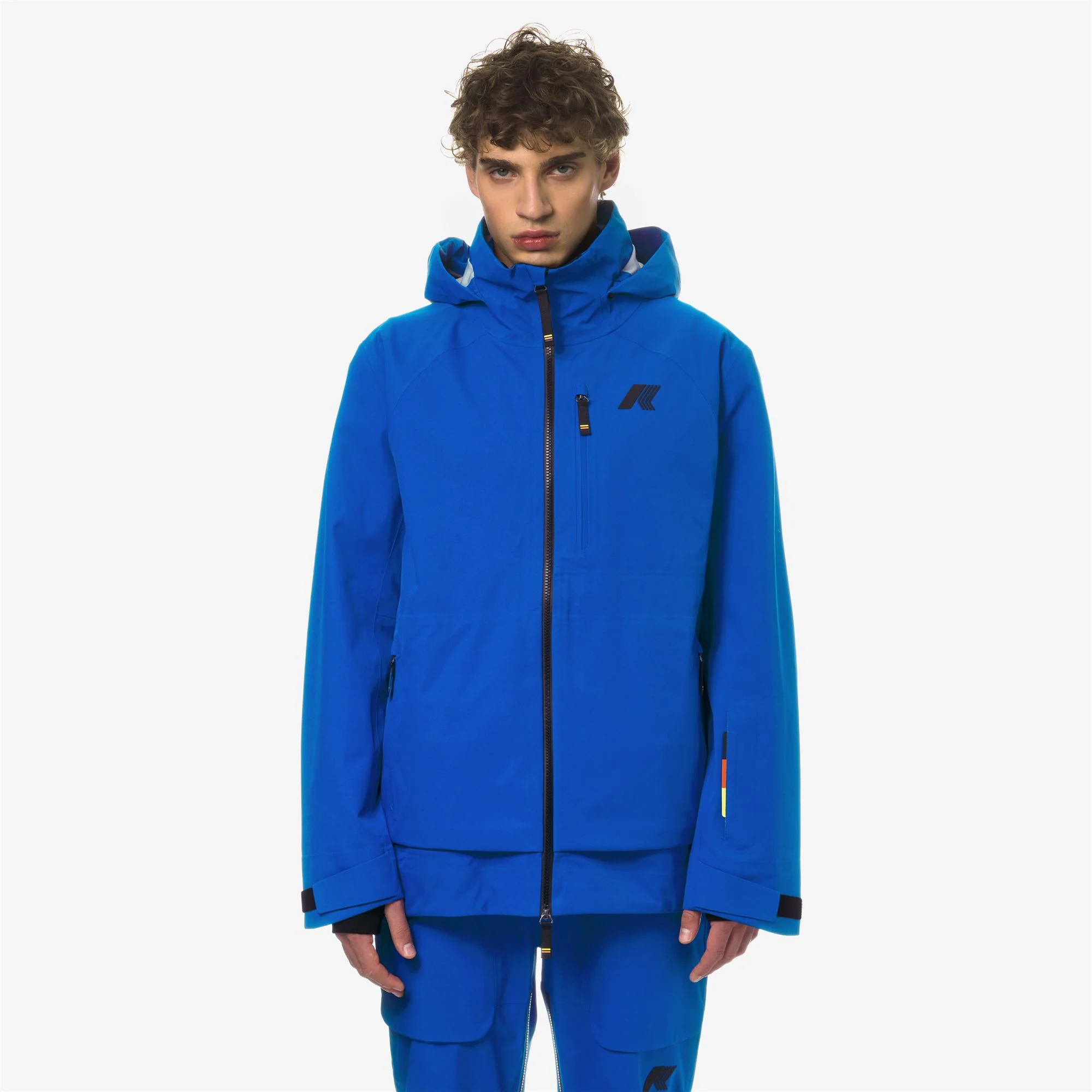 BOZEL 3 LAYERS - SHELL JACKET - Jackets - Mid - Man - BLUE ROYAL MARINE - Image 5