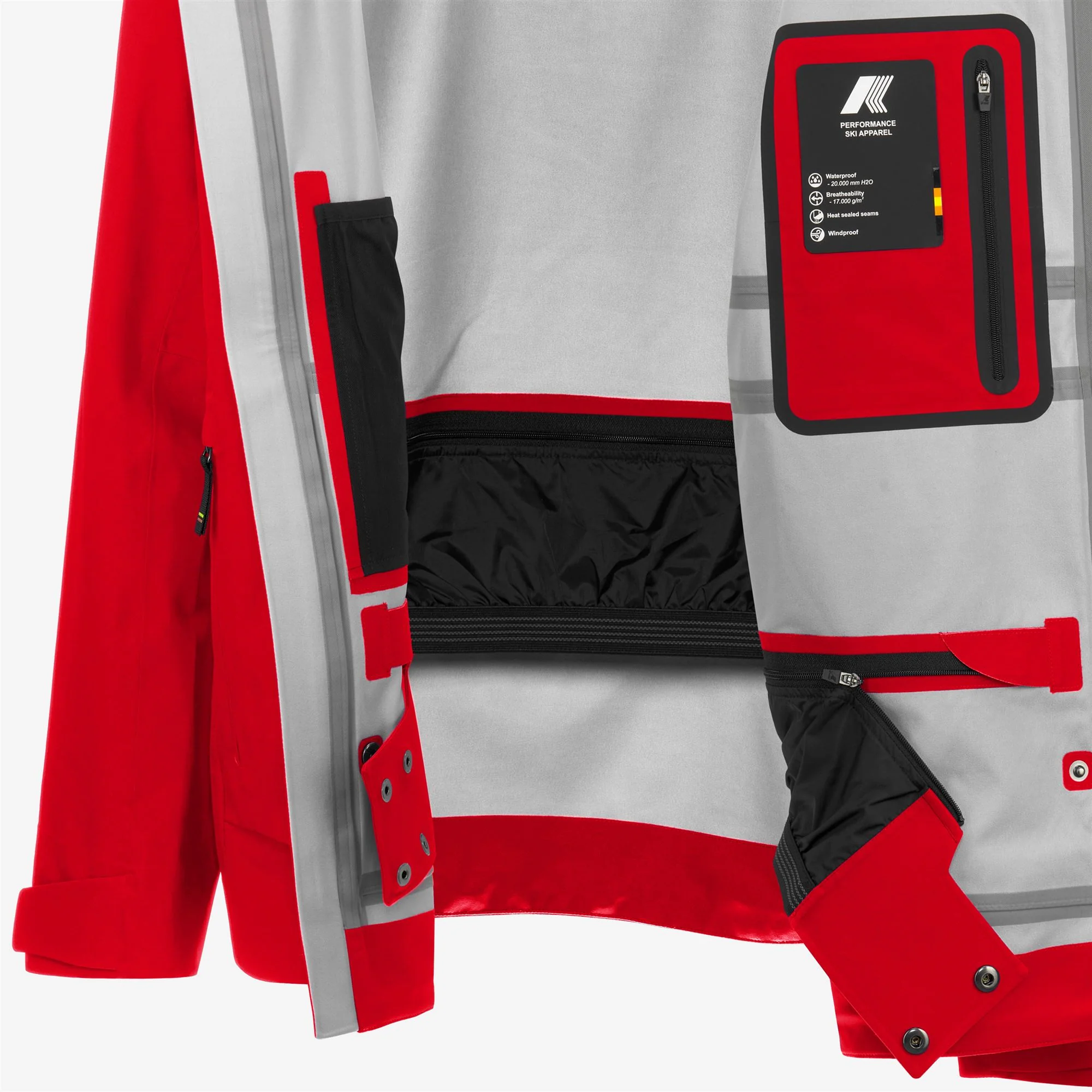 BOZEL 3 LAYERS - SHELL JACKET - Jackets - Mid - Man - RED - Image 2