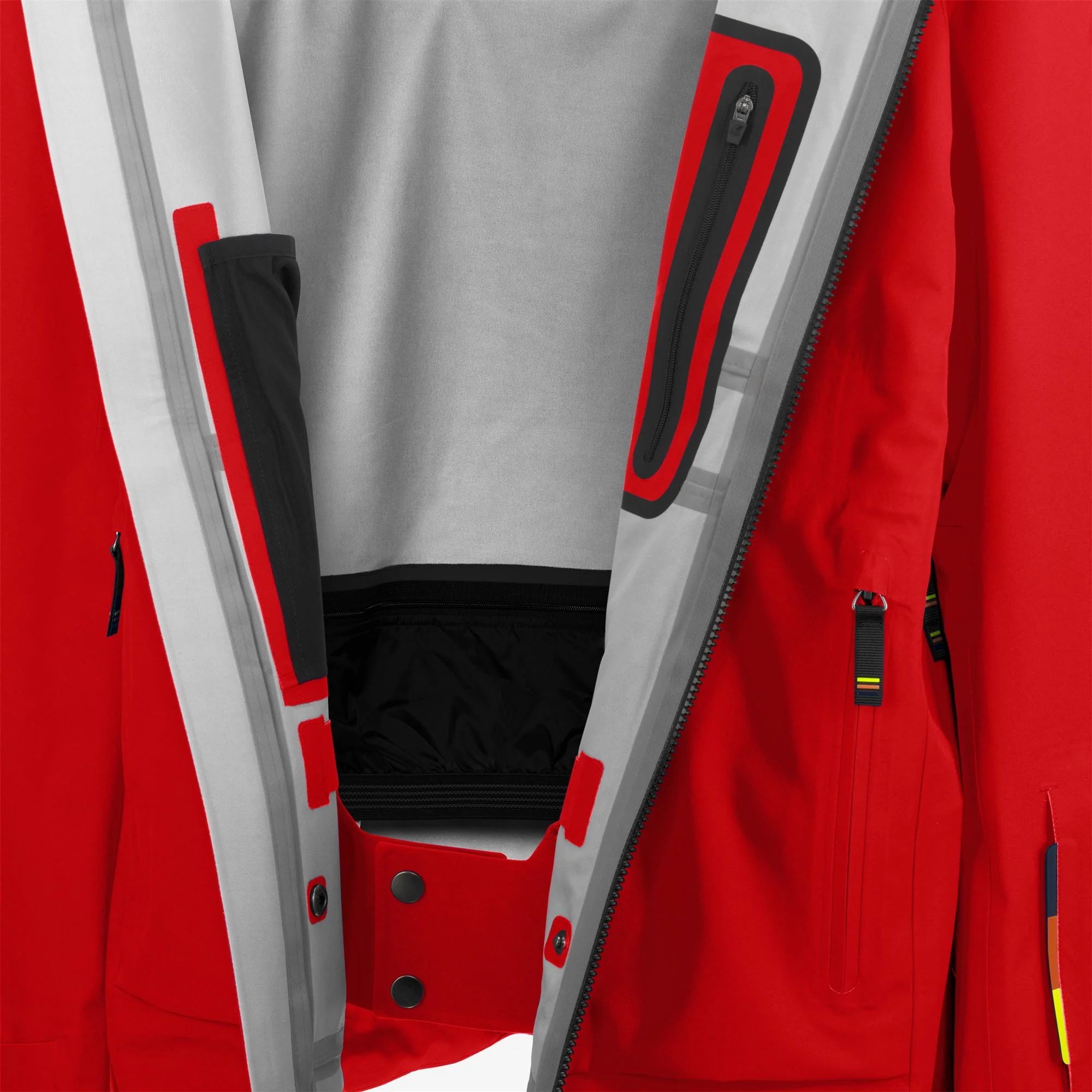 BOZEL 3 LAYERS - SHELL JACKET - Jackets - Mid - Man - RED - Image 4