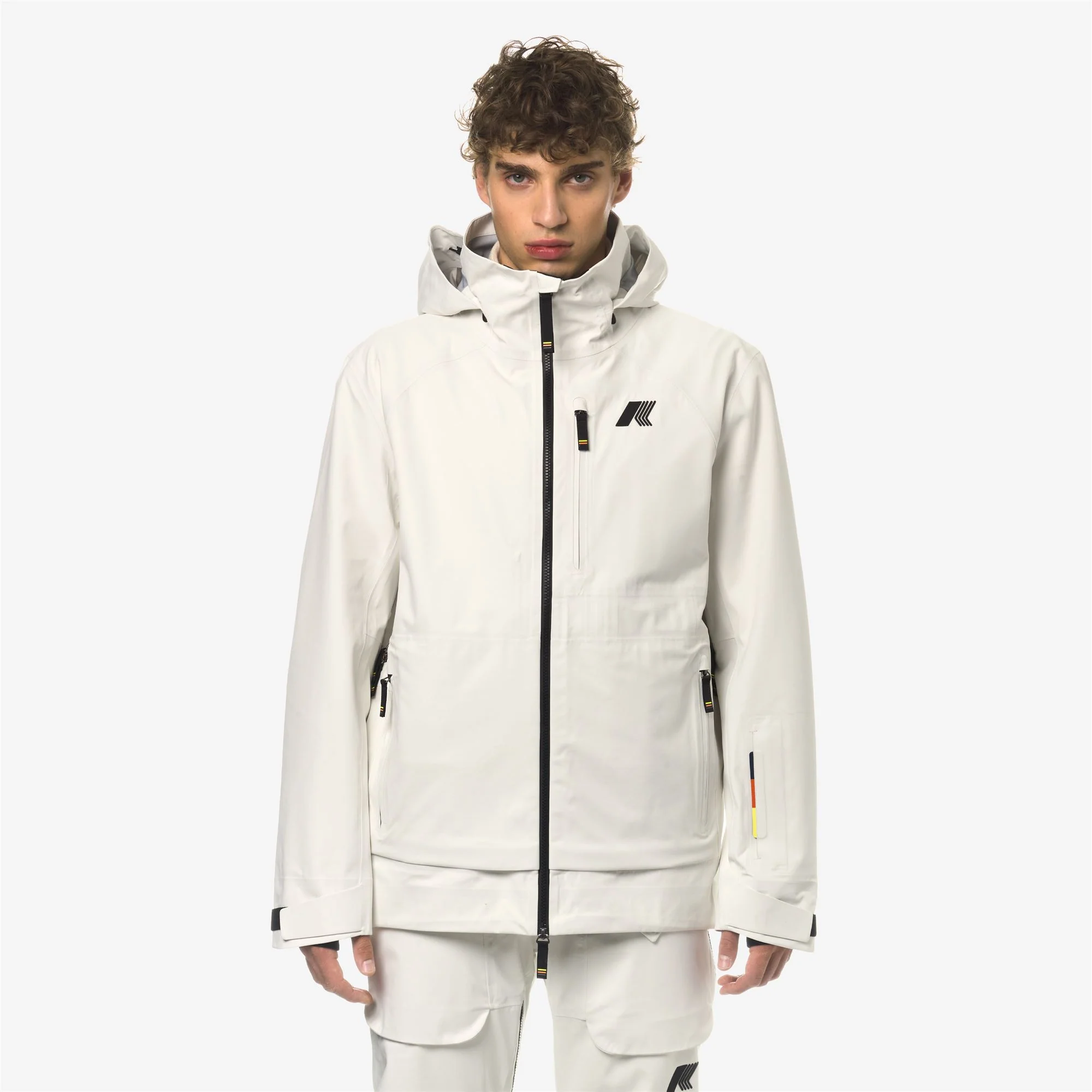 BOZEL 3 LAYERS - SHELL JACKET - Jackets - Mid - Man - WHITE GARDENIA - Image 5