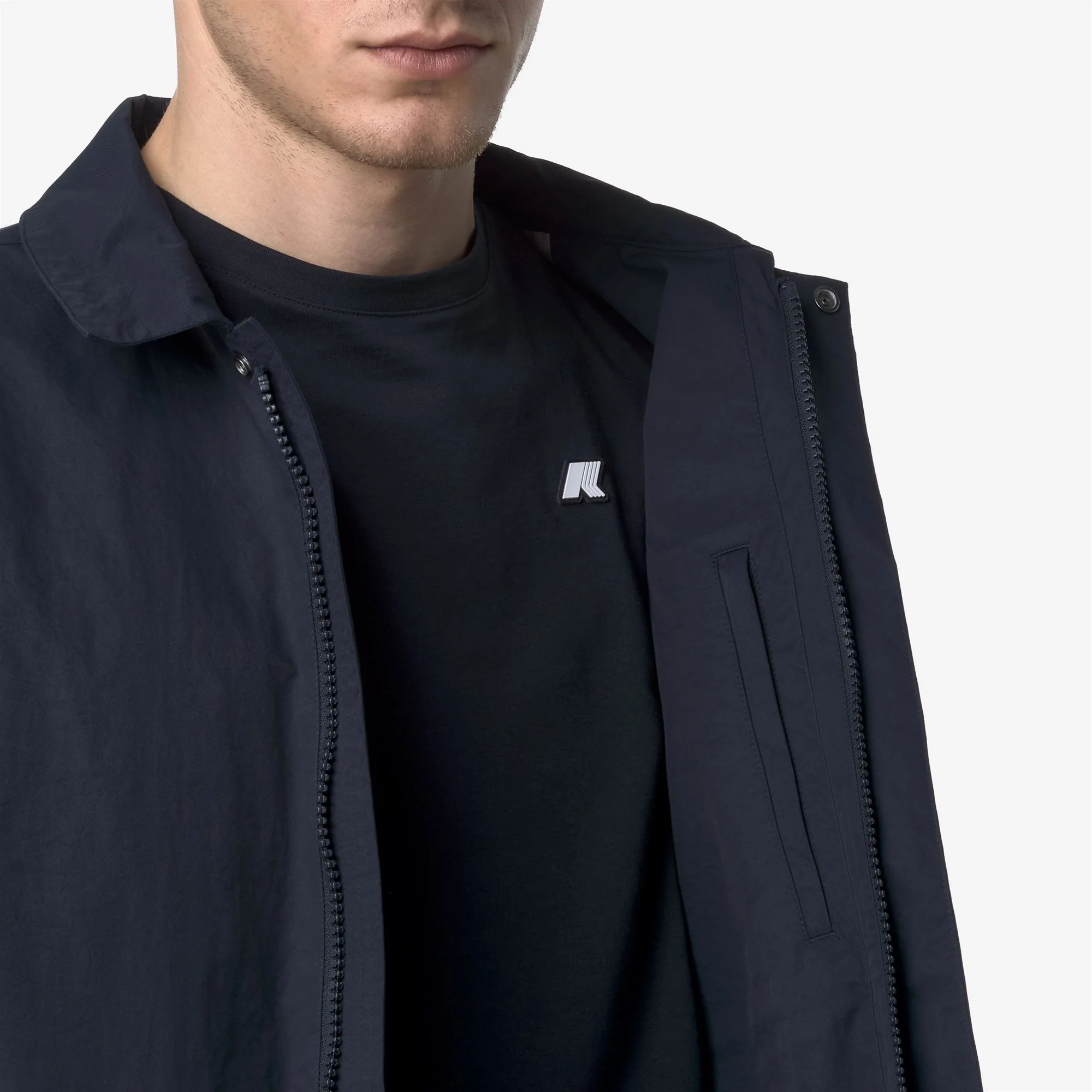 BROEN COTTON NYLON - Jackets - Short - Man - BLUE DEPTH - Image 2