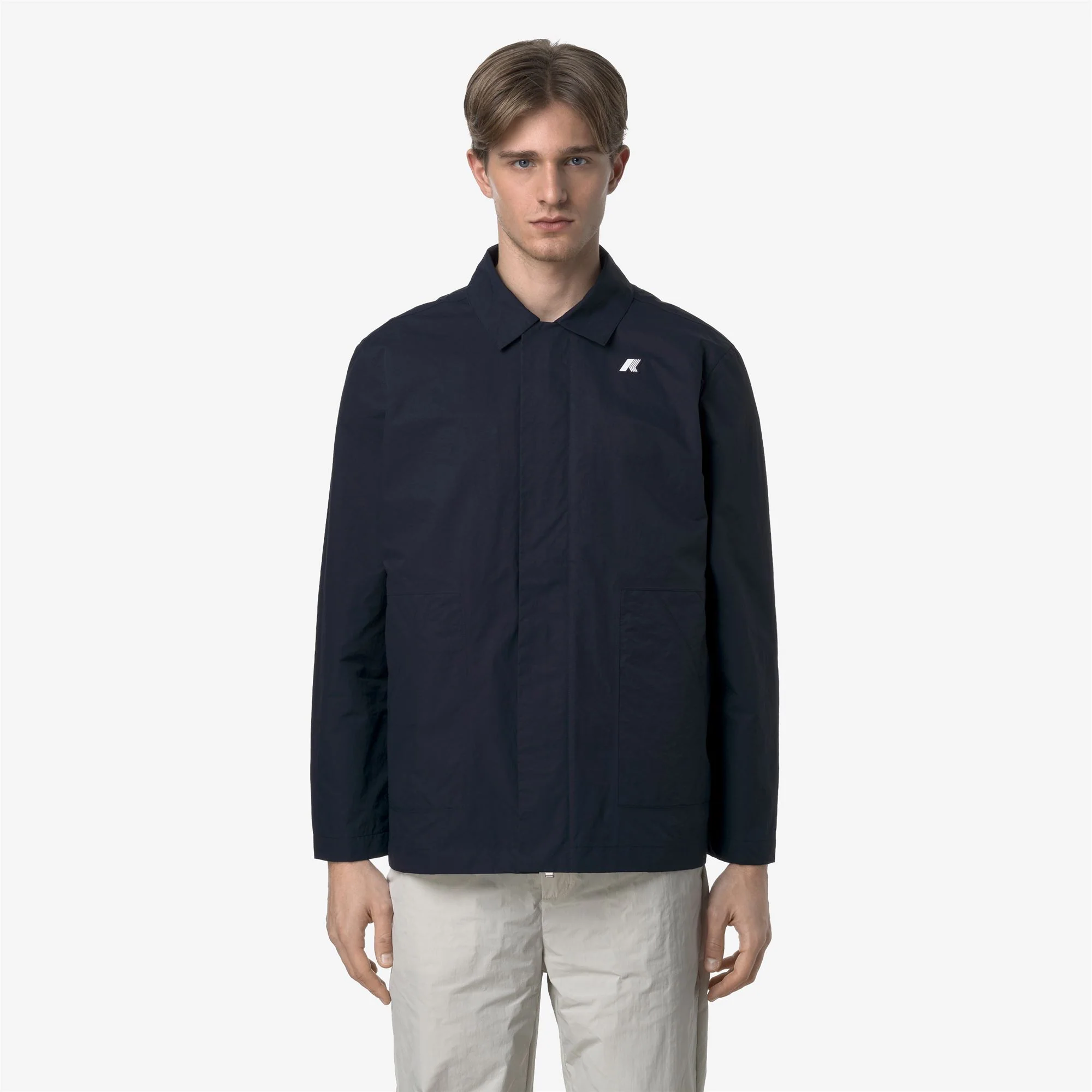 BROEN COTTON NYLON - Jackets - Short - Man - BLUE DEPTH - Image 3