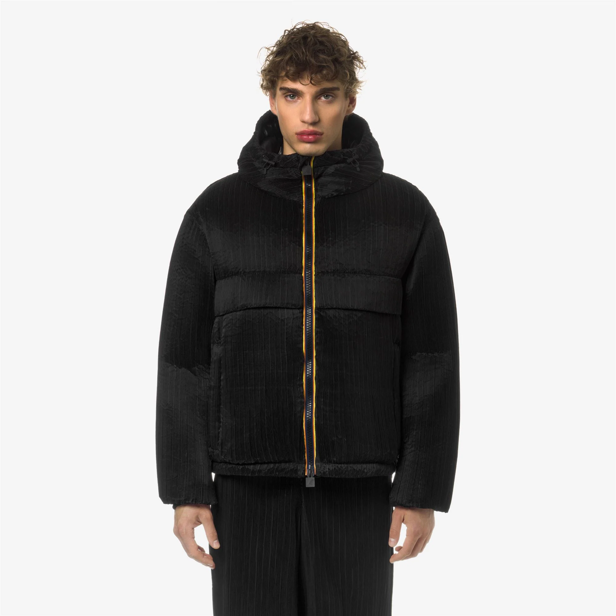 CLAUDENY PLISSE THERMO HEAVY - Jackets - Short - Man - BLACK PIRATE - Image 3