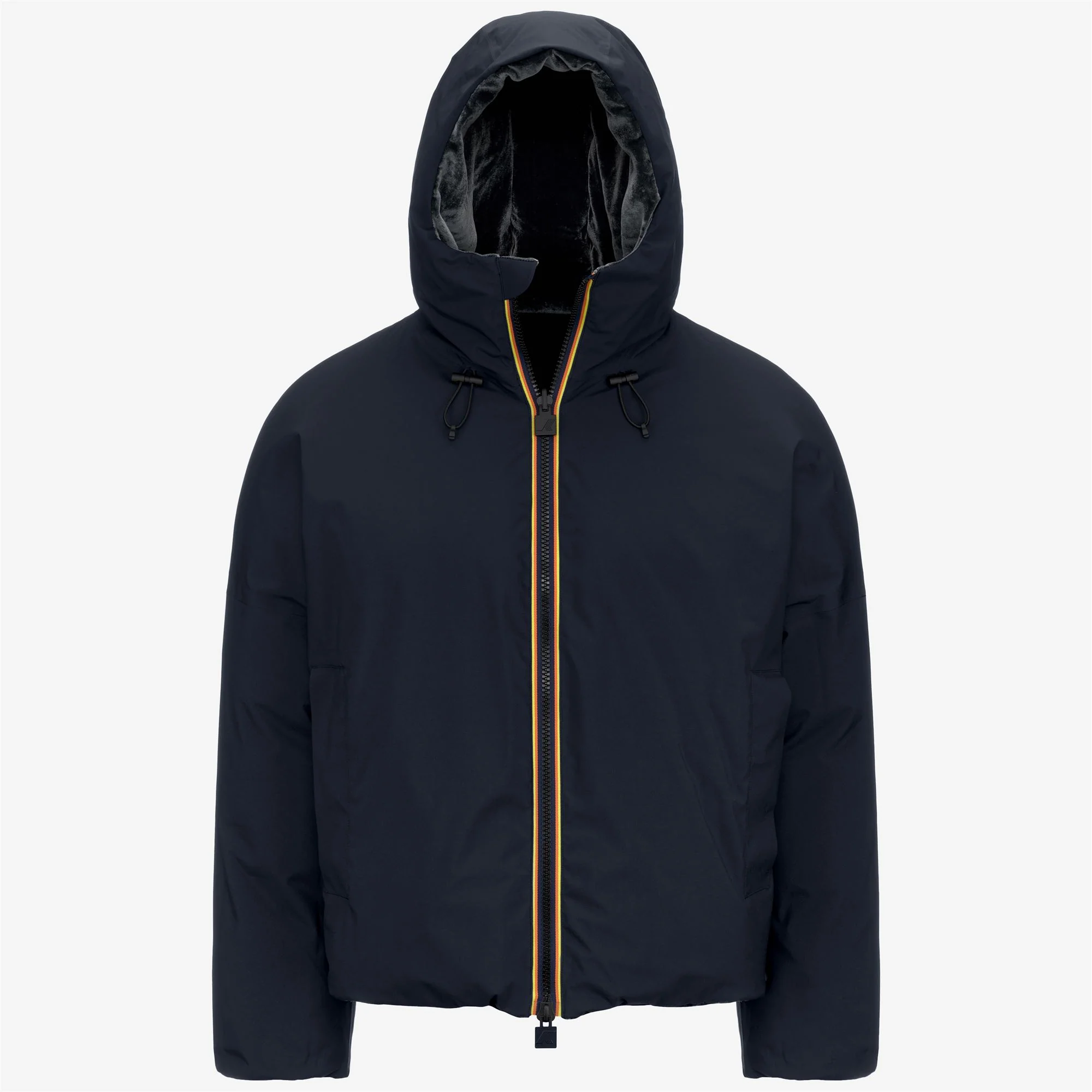 CLAUDER VELVET THERMO REVERSIBLE - Jackets - Short - Man - BLACK ASH - Image 2