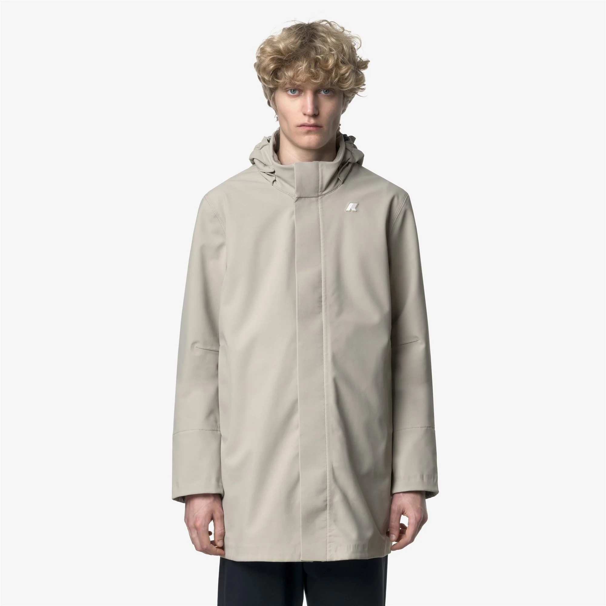 DUKE BONDED - Jackets - Mid - Man - BEIGE CASHMERE-BLUE DEPTH - Image 4