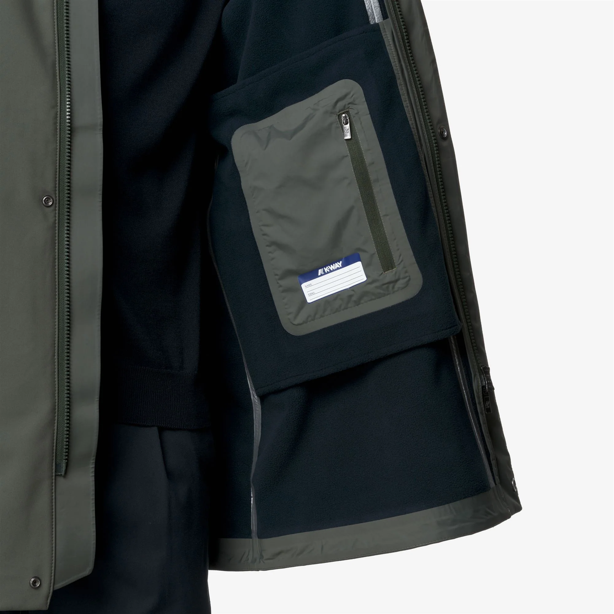 DUKE BONDED - Jackets - Mid - Man - GREEN B -BLUE DEPTH - Image 3
