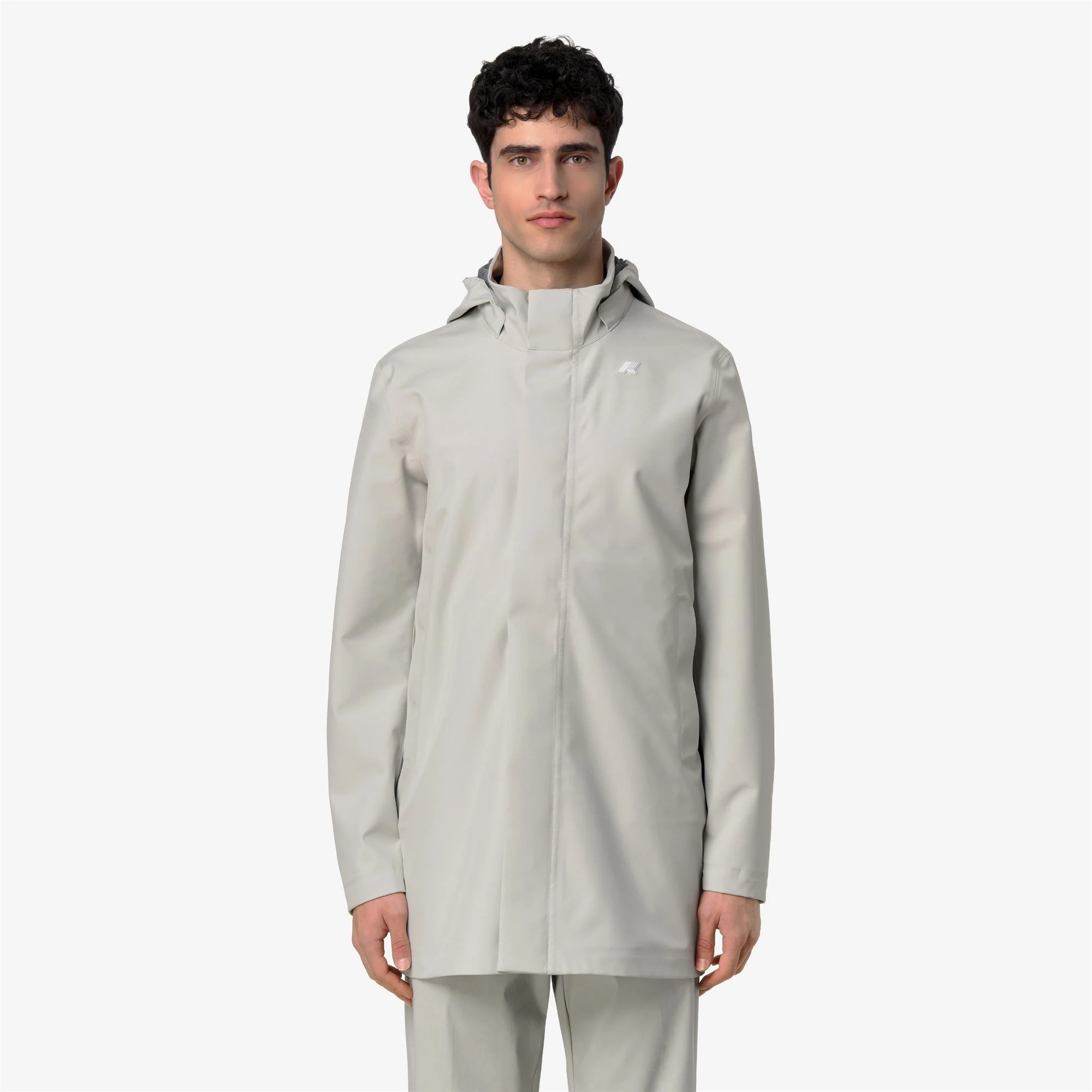 DUKE BONDED JERSEY - Jackets - 3/4 LENGTH - Man - BEIGE LT - Image 3