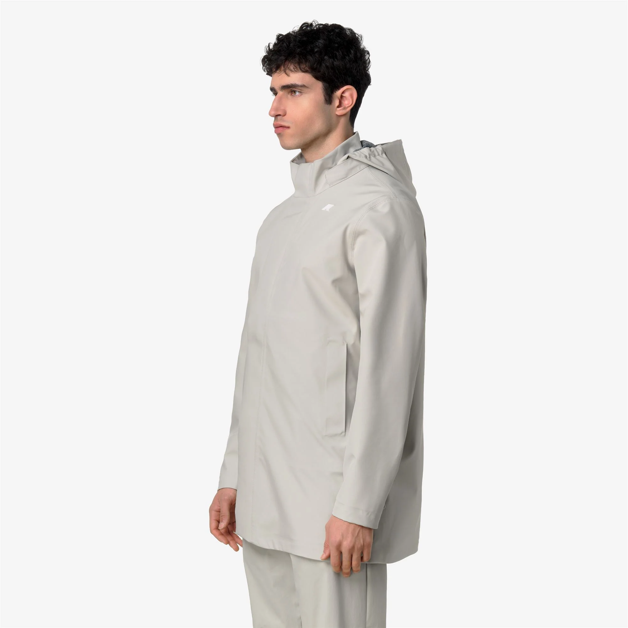 DUKE BONDED JERSEY - Jackets - 3/4 LENGTH - Man - BEIGE LT - Image 4