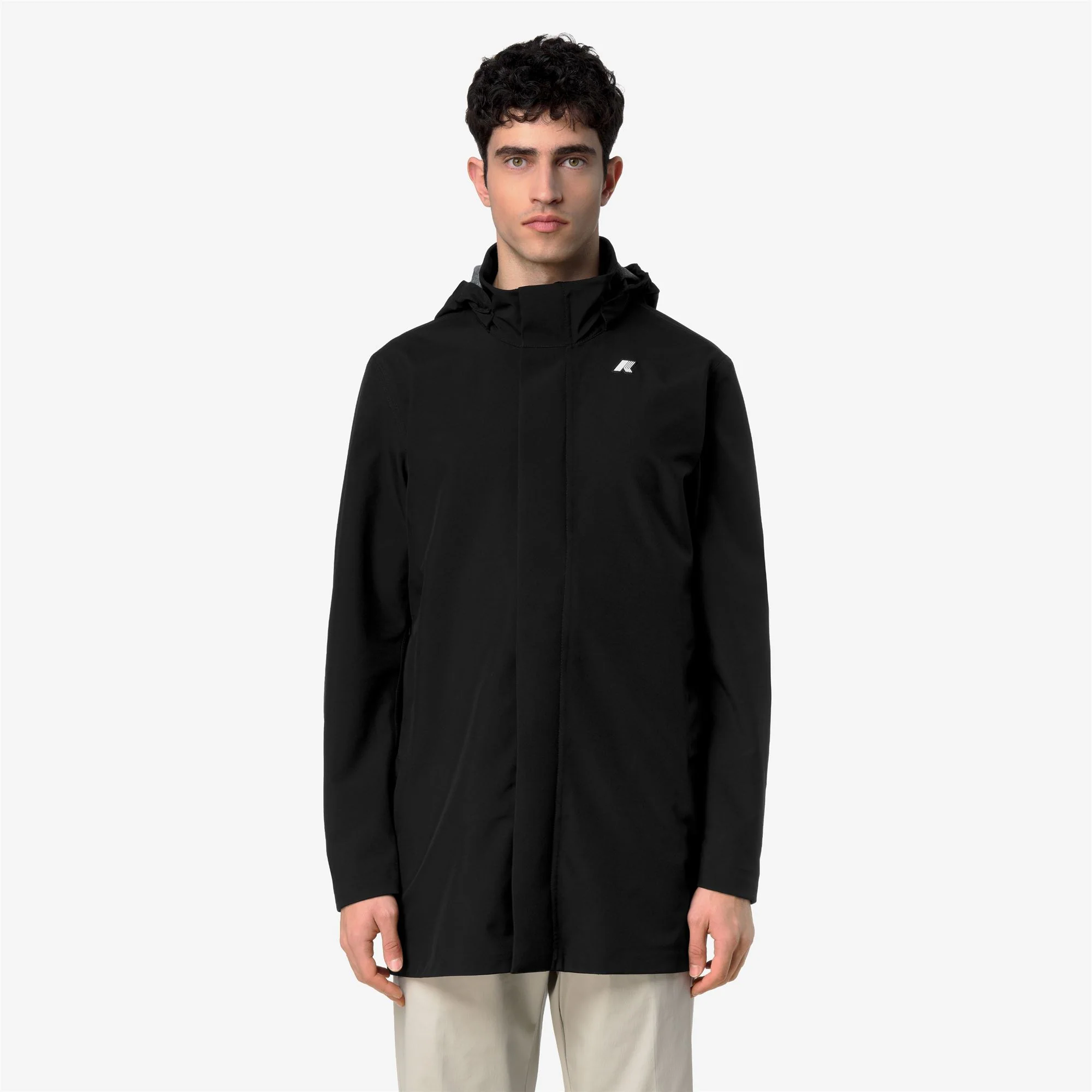 DUKE BONDED JERSEY - Jackets - 3/4 LENGTH - Man - BLACK PURE - Image 4