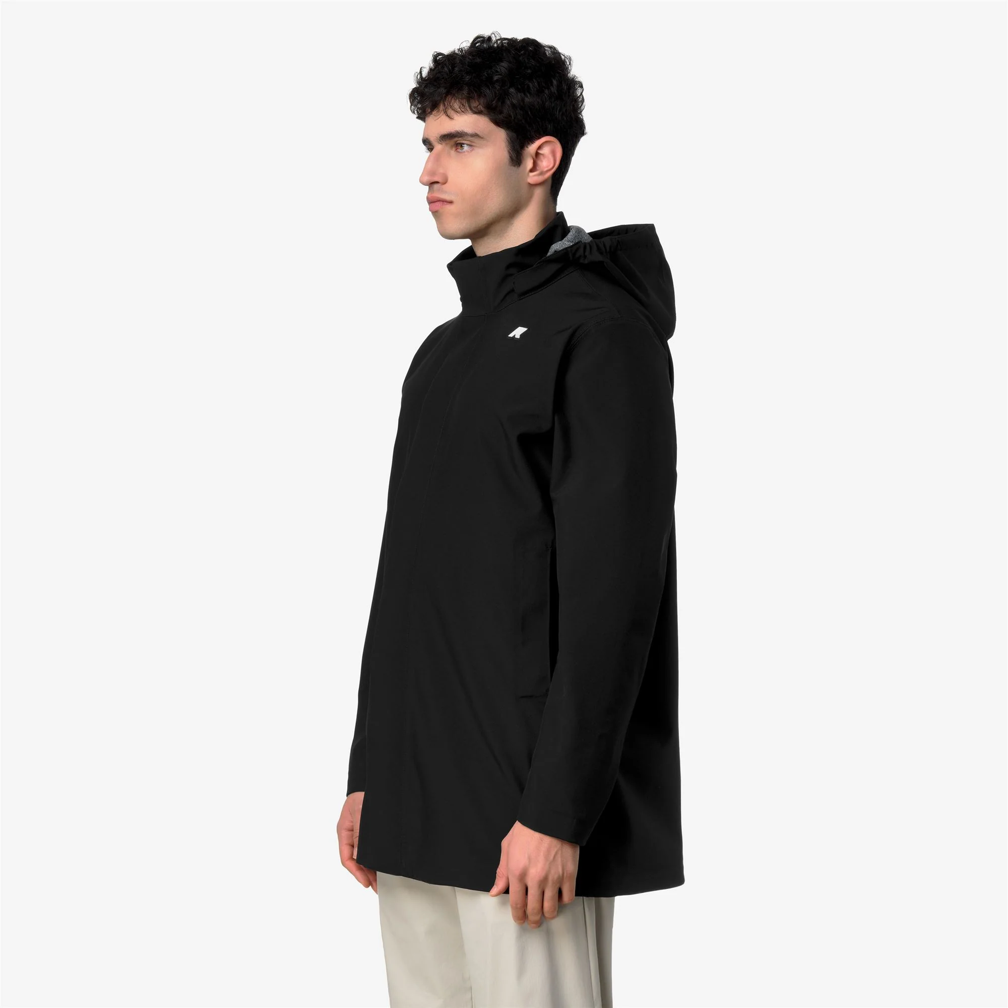 DUKE BONDED JERSEY - Jackets - 3/4 LENGTH - Man - BLACK PURE - Image 5