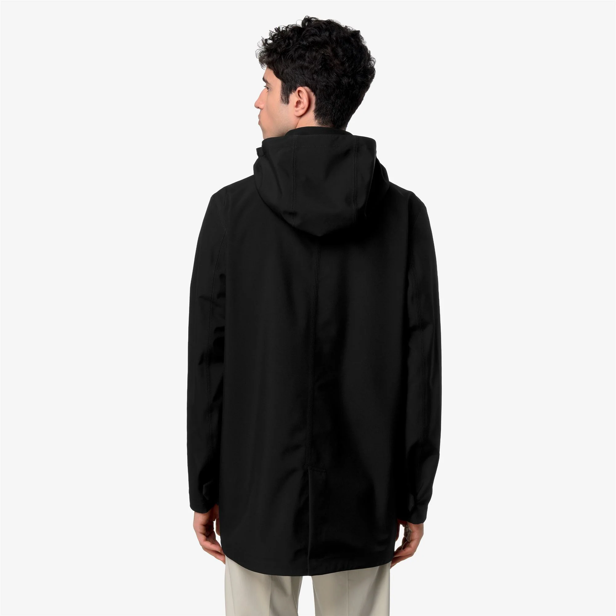 DUKE BONDED JERSEY - Jackets - 3/4 LENGTH - Man - BLACK PURE - Image 6