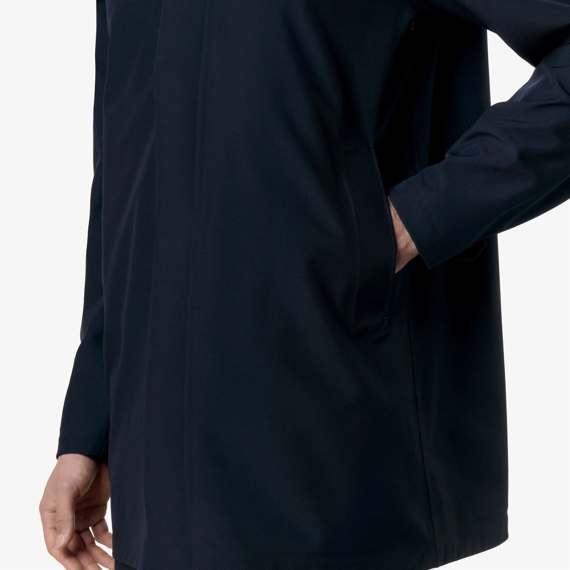 DUKE BONDED JERSEY - Jackets - 3/4 LENGTH - Man - BLUE DEPTH - Image 3