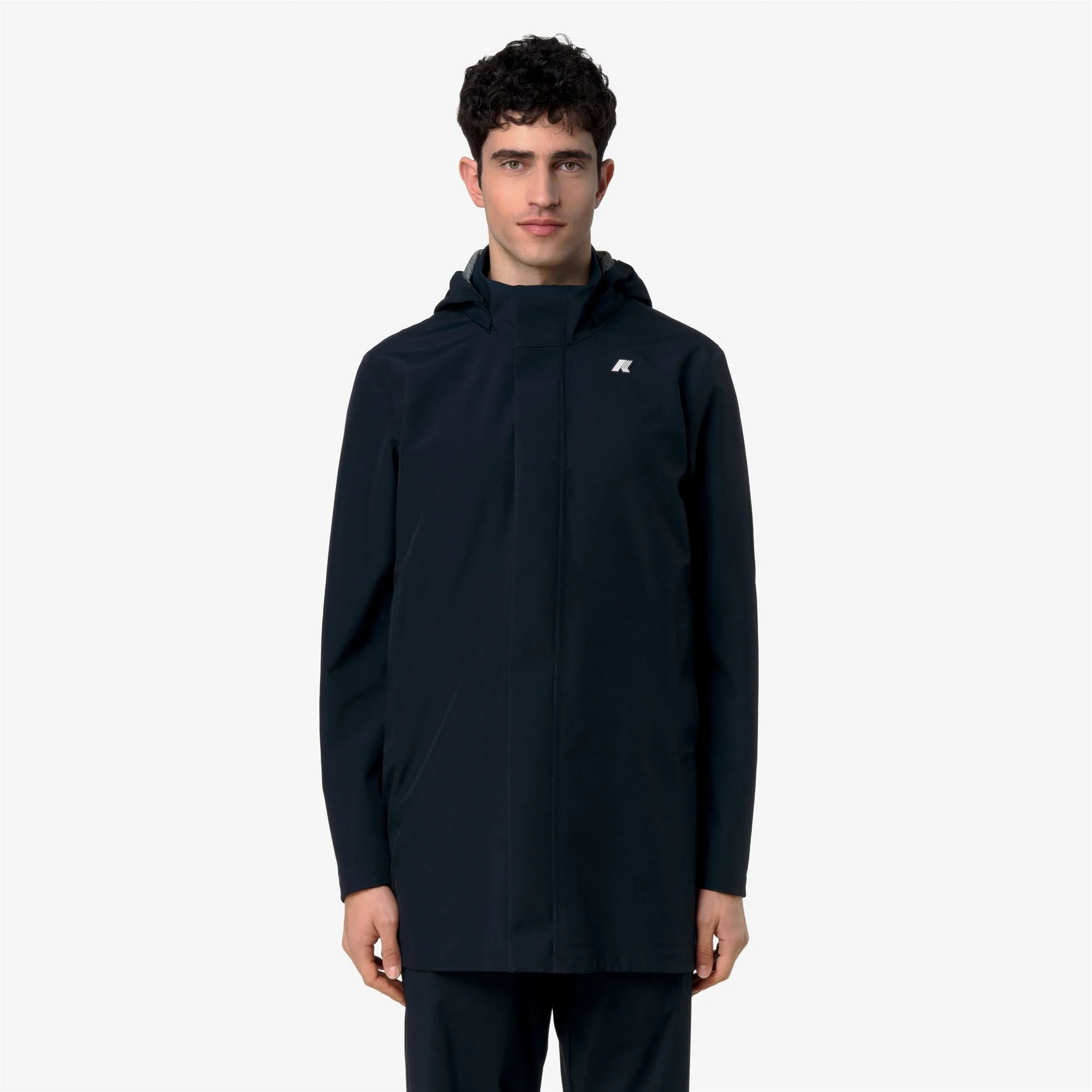 DUKE BONDED JERSEY - Jackets - 3/4 LENGTH - Man - BLUE DEPTH - Image 4