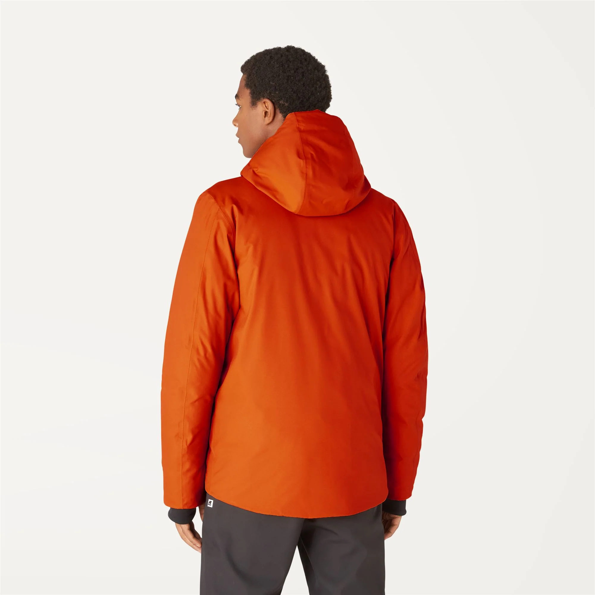 Edward Micro Twill - Jackets - Mid - Man - ORANGE RUST-BLUE MEDIEVAL - Image 5