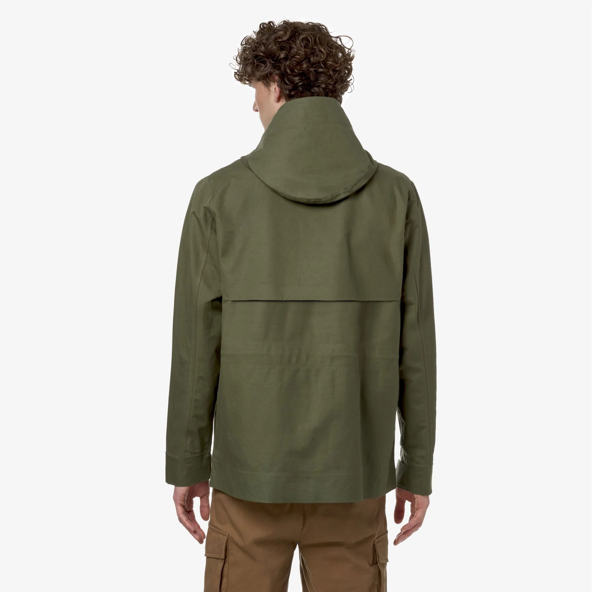 ERHAL LINEN BLEND 2L - Jackets - Mid - Man - GREEN CYPRESS-SILVER - Image 5