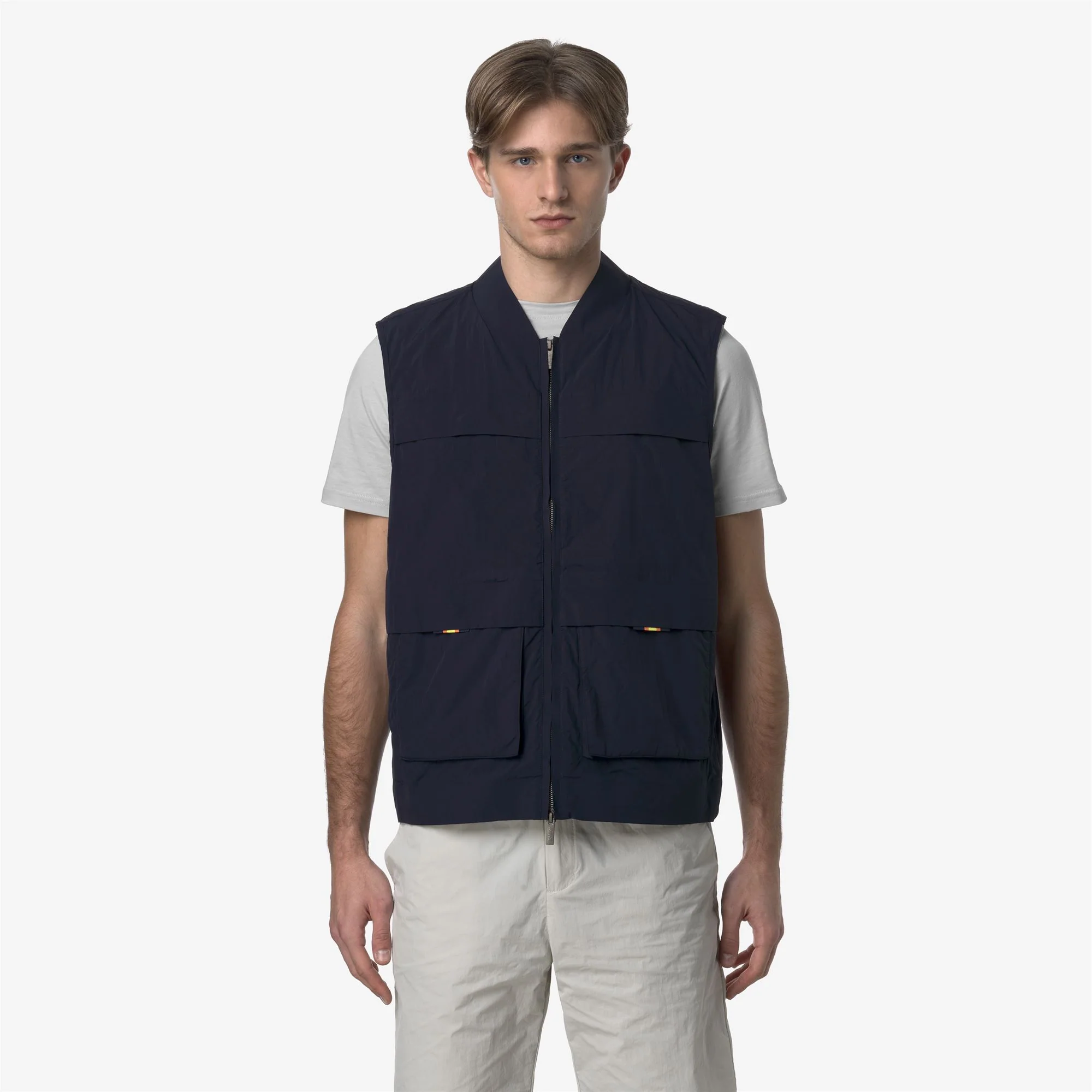 ERHIN COTTON LIKE - Jackets - Mid - Man - BLUE DEPTH - Image 3
